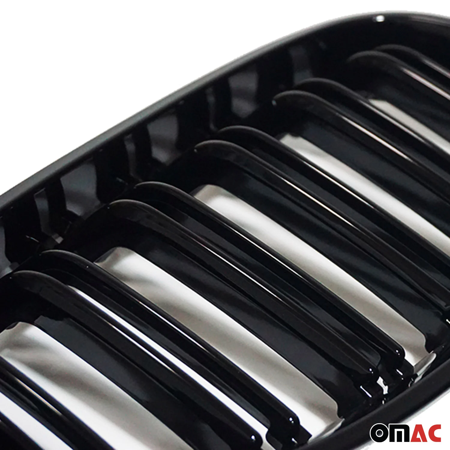 Nieren Grill Kühlergrill für BMW 5er E60 M5 Limo 2004-2010 Schwarz Glanz - Image 2