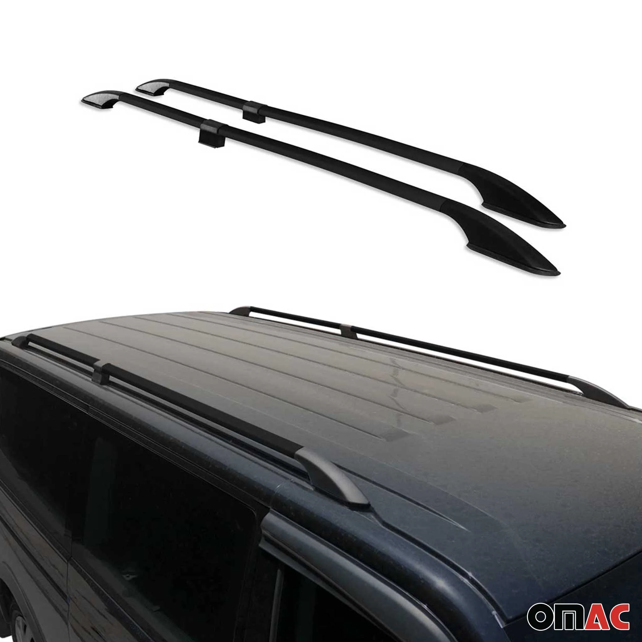 Dachreling Dachgepäckträger für Fiat Ducato III 2006-2026 H2 & L4 Alu Schwarz - Image 5