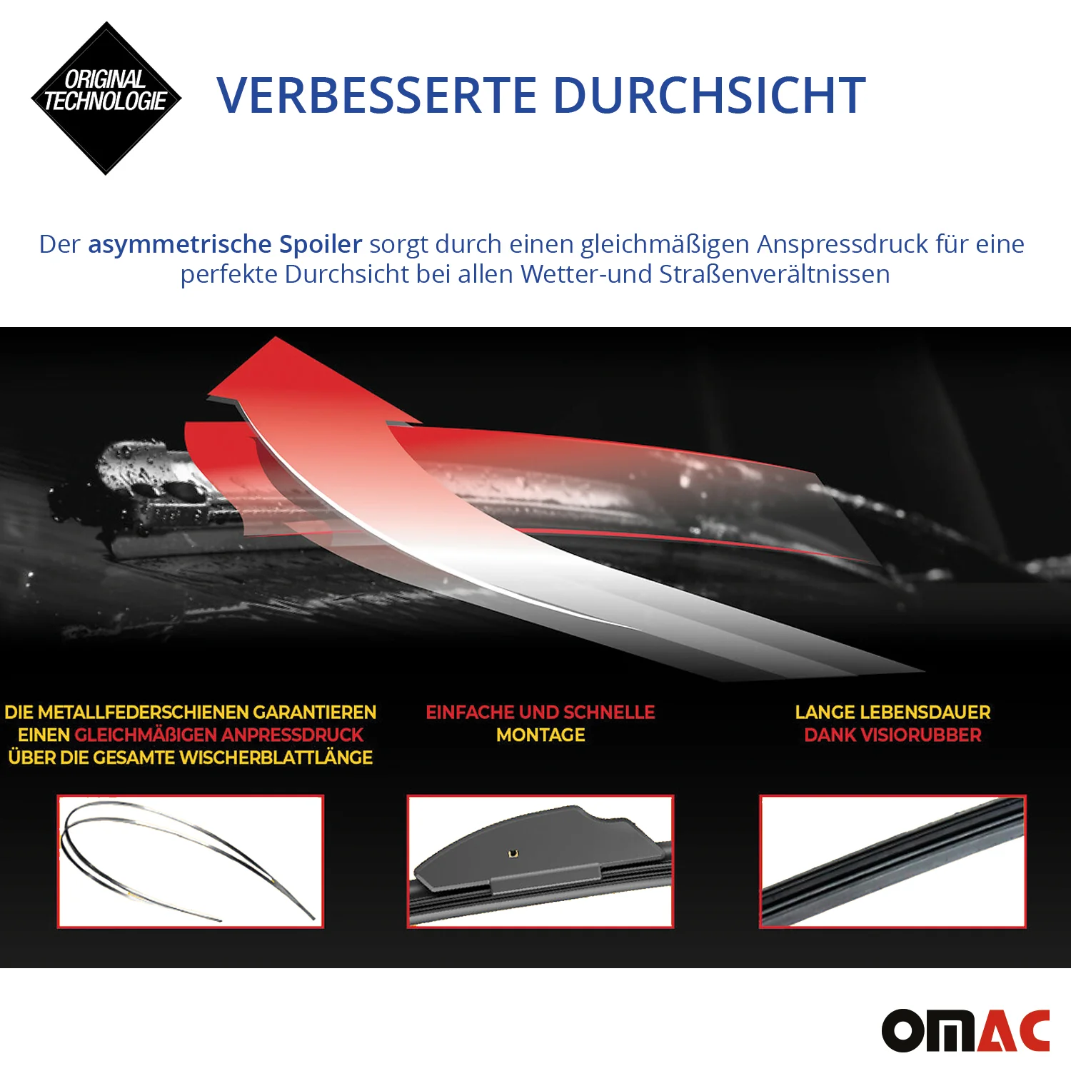 SWF Scheibenwischer Wischblatt Vorne für Suzuki S-Cross / SX4 2006-2026 - Image 4