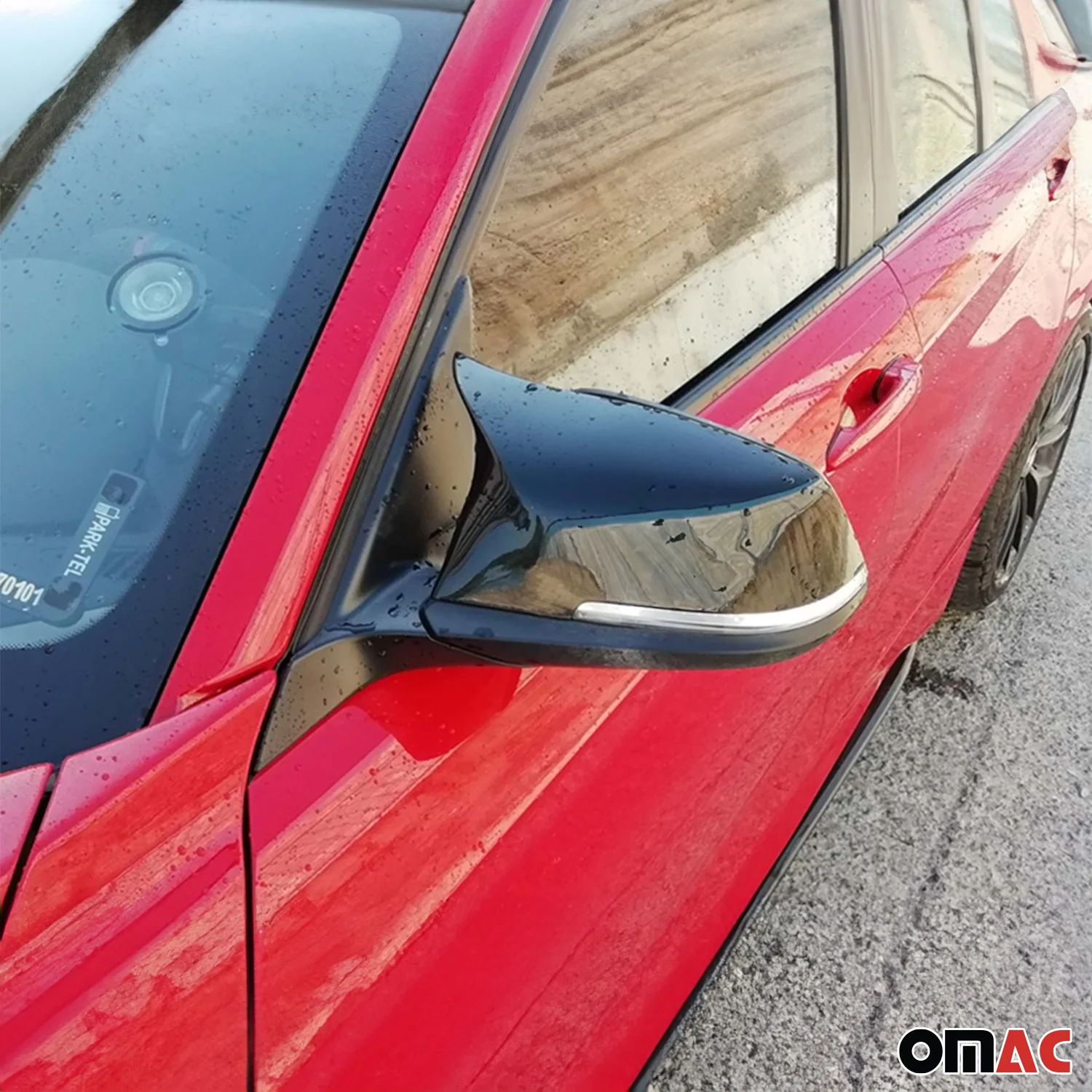 Spiegelkappen Spiegelabdeckung Für BMW F30 M3 2013-2019 ABS Schwarz Glanz 2tlg - Image 2