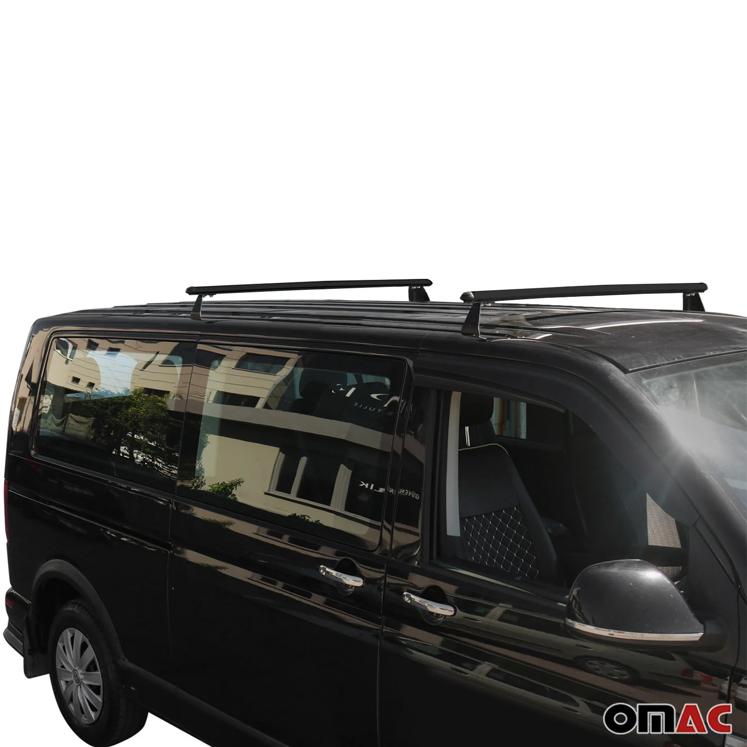 Dachträger Gepäkträger für VW Amarok mk2 2023-2026 Schwarz Alu 2 tlg - Image 3