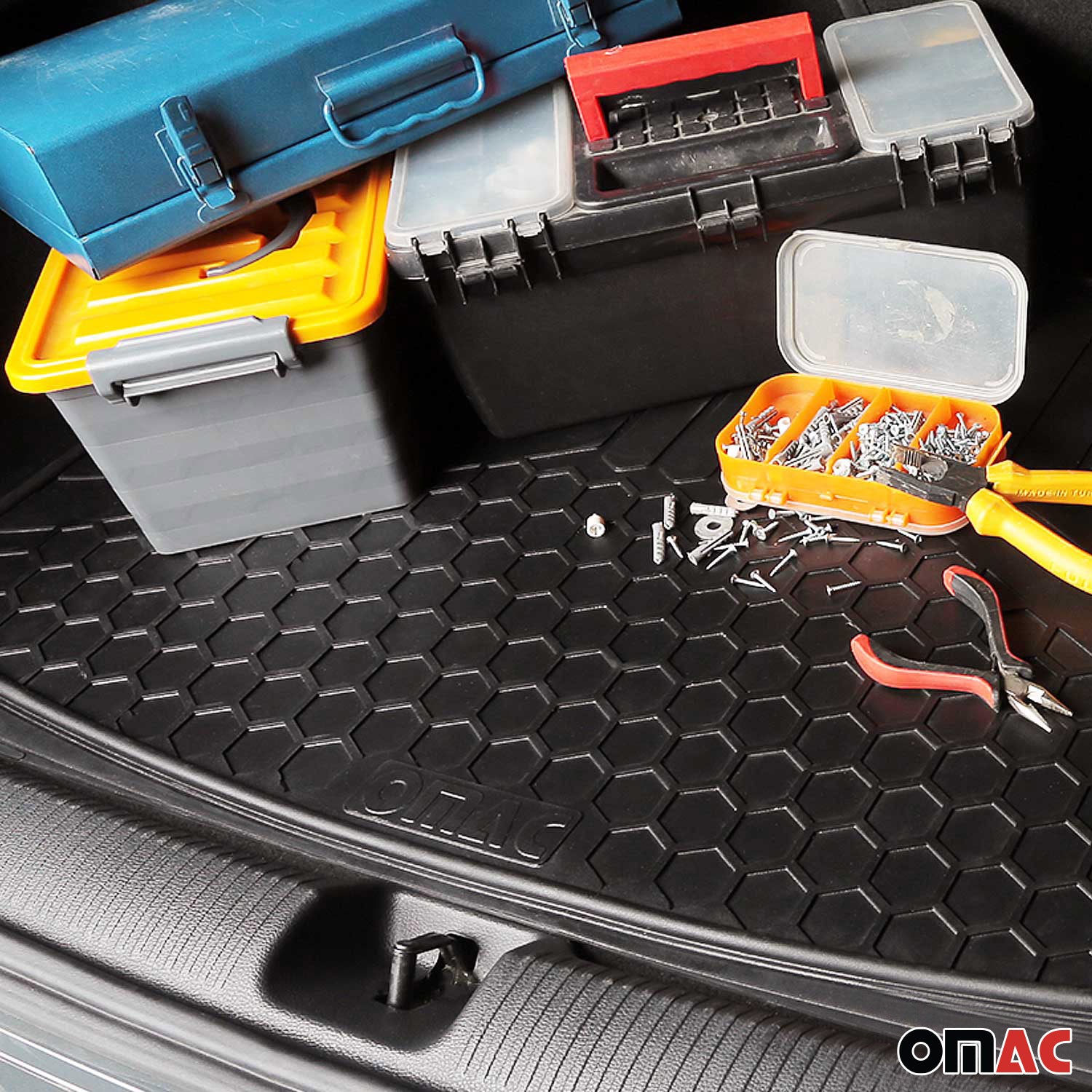 Gummimatten & Kofferraumwanne Set Gummi Schwarz für BYD Dolphin 2023-2026 - Image 11