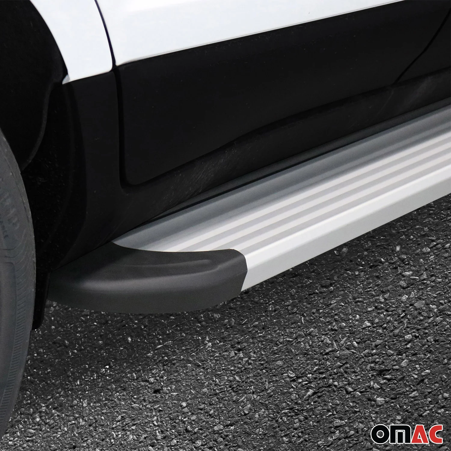 Seitenschweller Trittbretter Schweller für Opel Grandland II 2024-2026 Alu Siber - Image 5