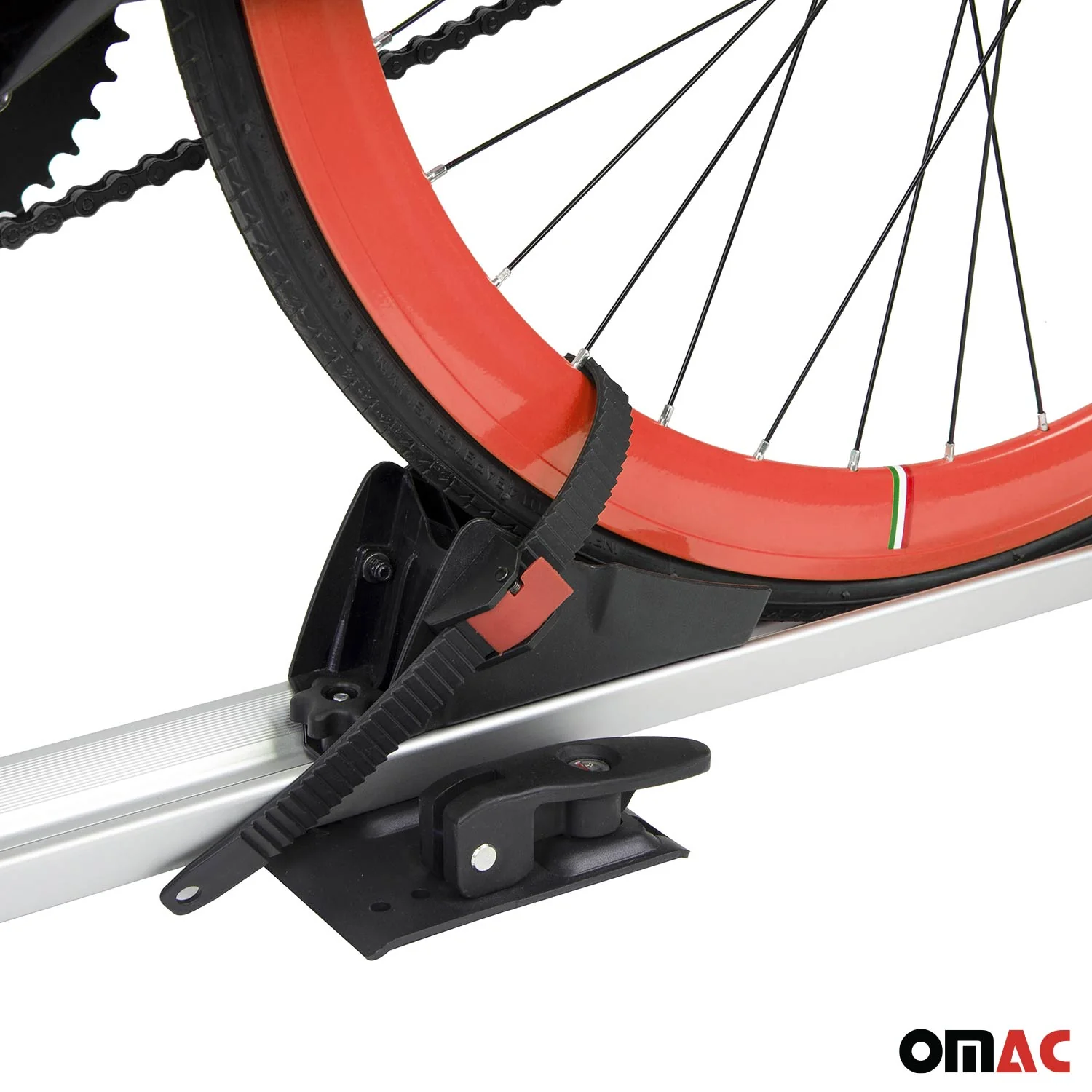 Menabo Fahrradträger Juza Dachfahrradträger für Fahrrad bis 15kg ABE Alu 2tlg - Image 4