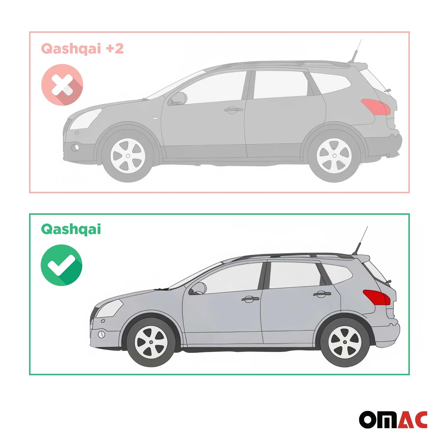 Alu Trittbretter Seitenschweller Seitenbretter für Nissan Qashqai J10 2006-2014 - Image 4