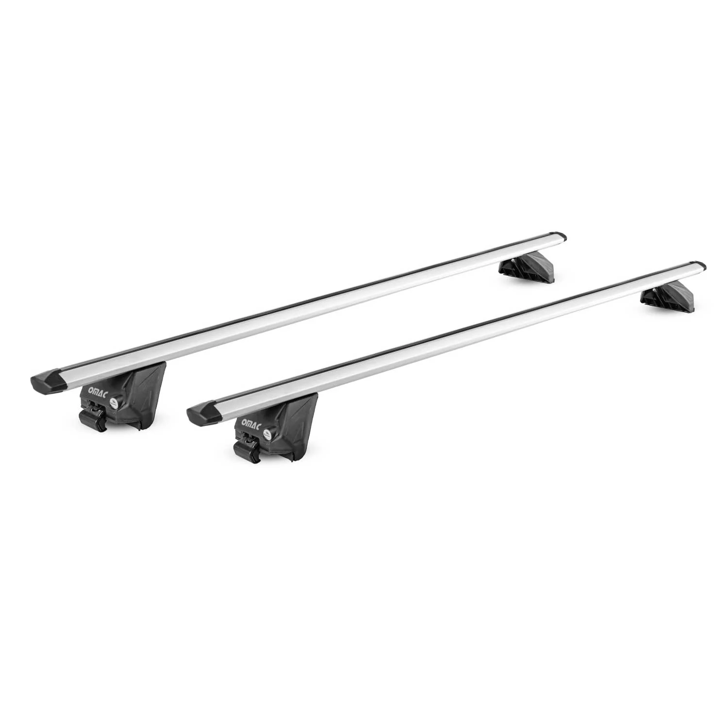 Dachträger Grundtäger für VW Touran mk2 2015-2026 100kg Alu Silber 2tlg ABE - Image 2