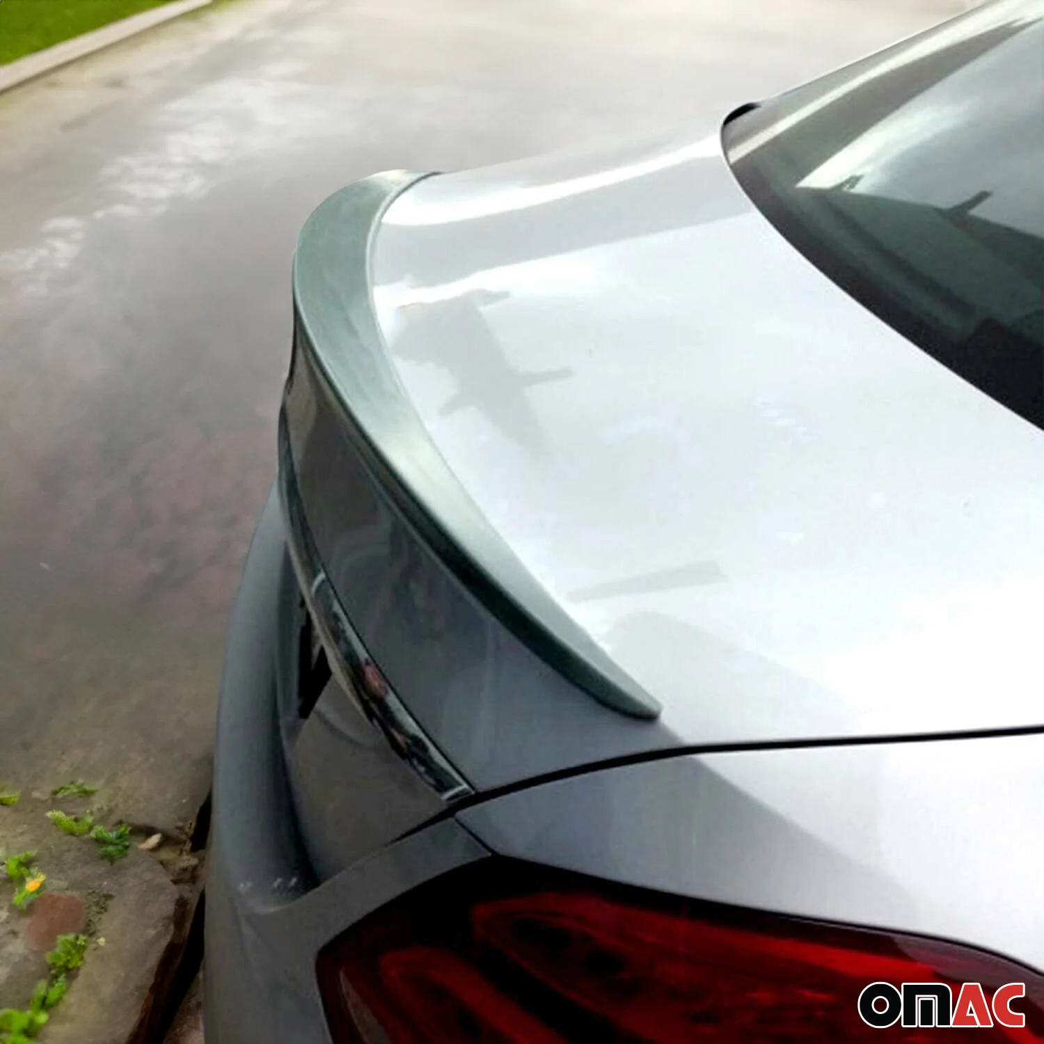 Heckspoiler Heckflügel Hecklippe für Mercedes C Klasse W204 2007-2014 ABS Weiß - Image 4