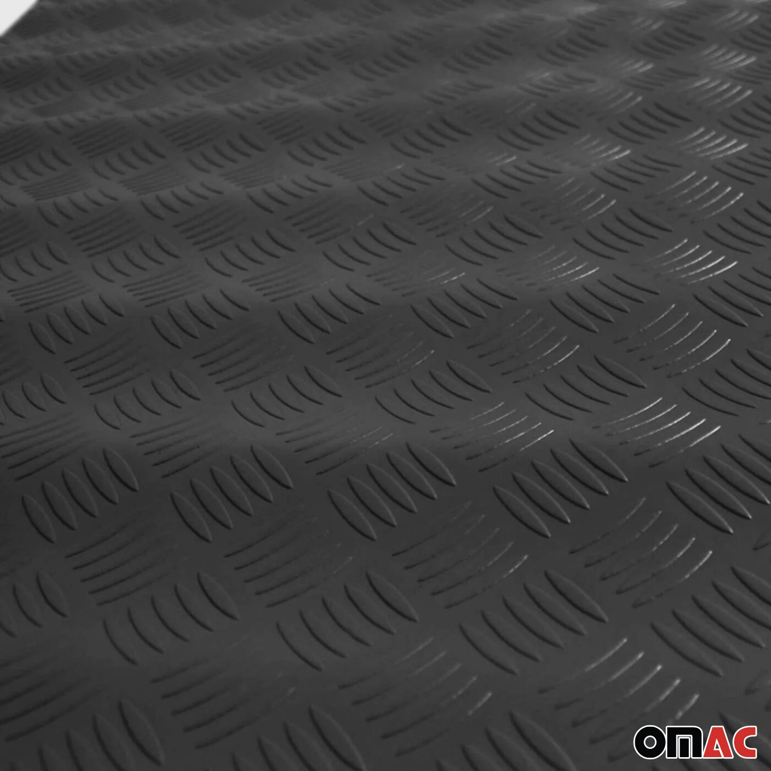 Antirutschmatte Gumimatte Bodenbelag Riffelblech Optik 200 x 100 cm Schwarz - Image 7