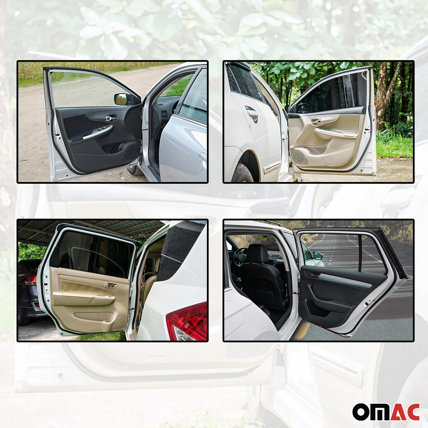Auto Türdichtung 4M Gummidichtung Kantenschutz für Renault Kangoo 2012-2021 - Image 5
