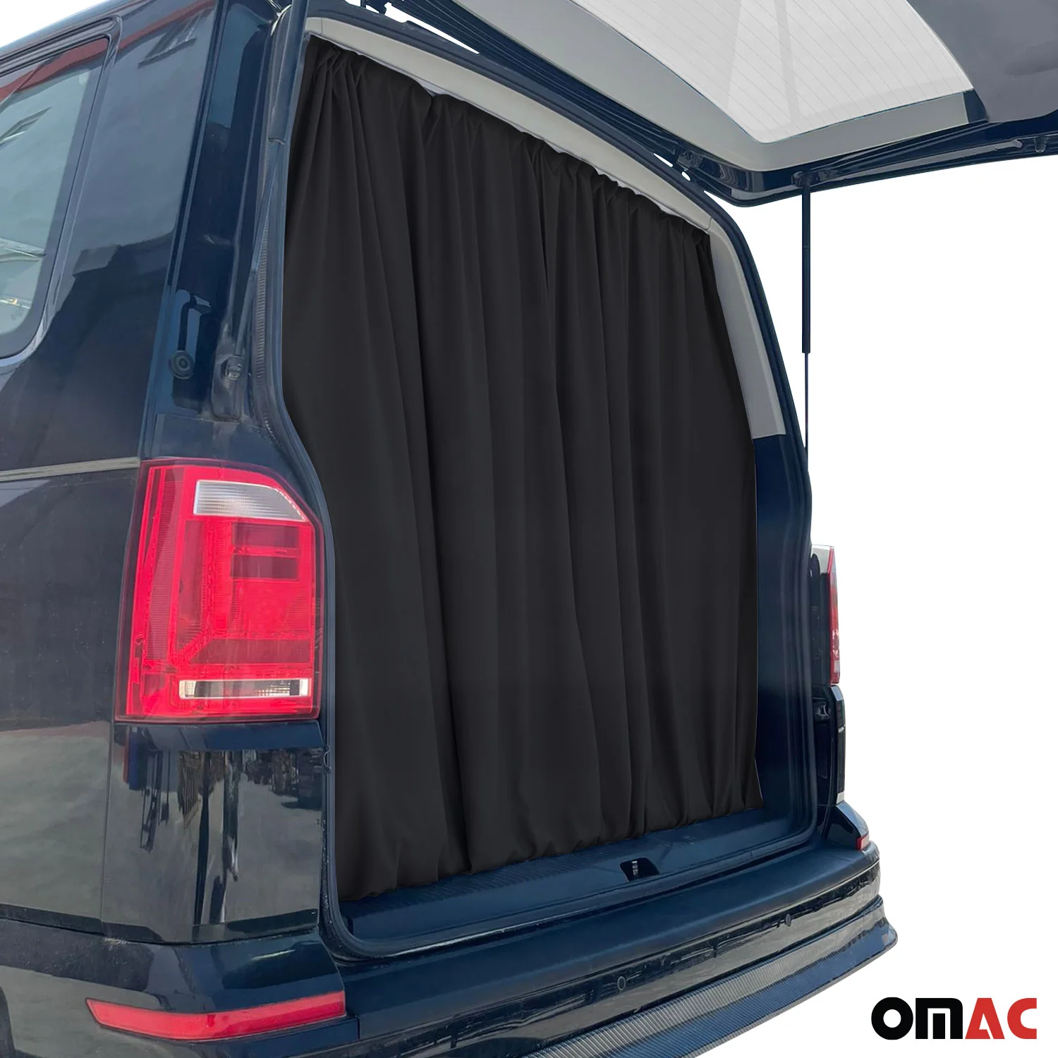 Maß Gardinen Sonnenschutz für Citroen Berlingo Heckklappe Vorhänge Schwarz - Image 5
