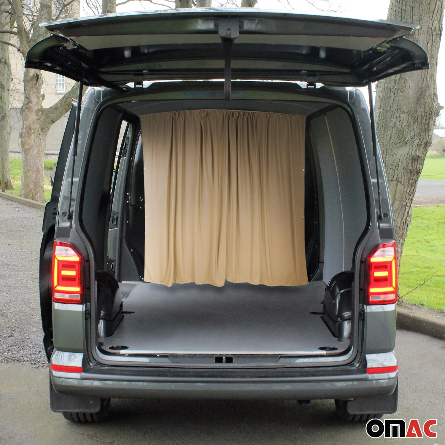 Maß Gardinen für Citroen Jumper H3 Fahrerhaus Abtrennung Sonnenschutz Beige - Image 2
