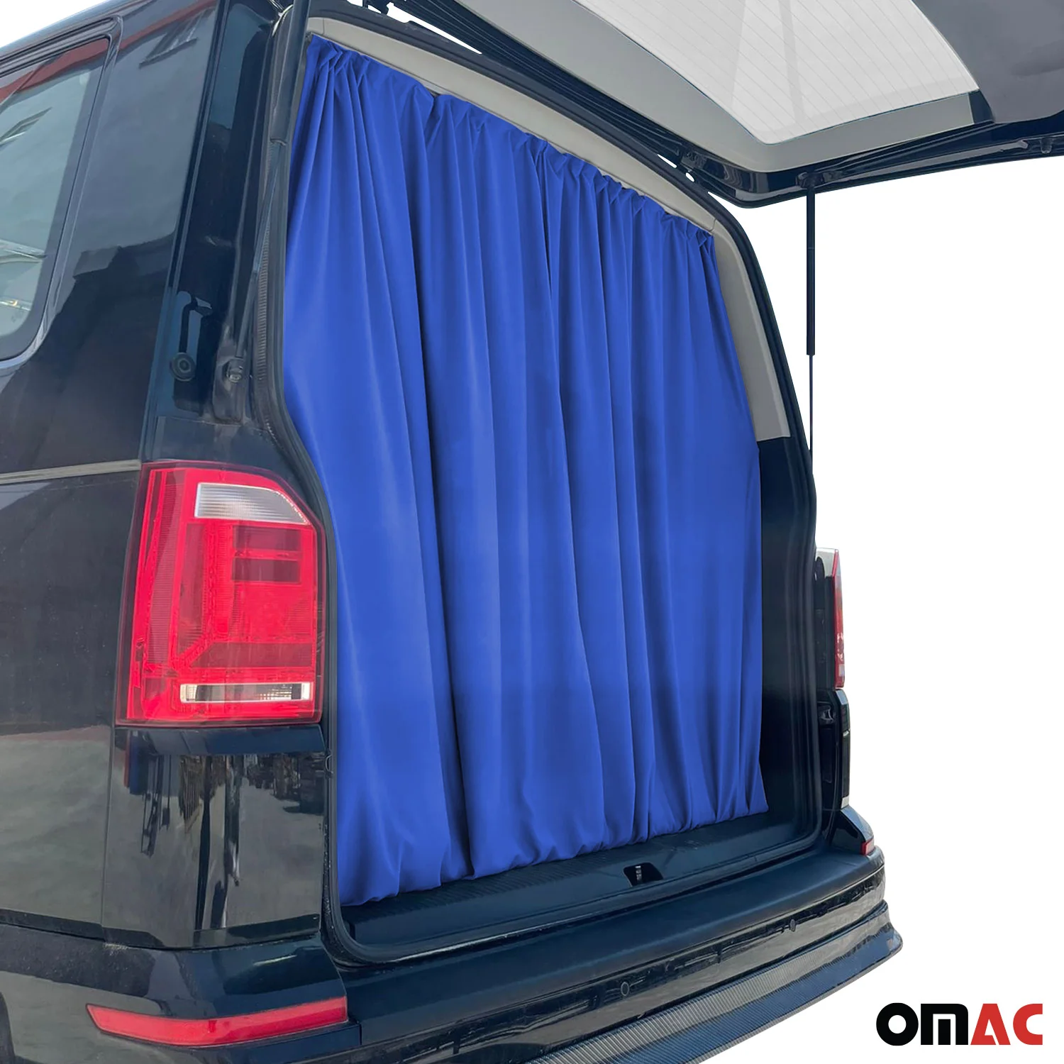 Maß Gardinen Sonnenschutz für Hyundai Staria Heckklappe Vorhänge Dunkelblau - Image 5