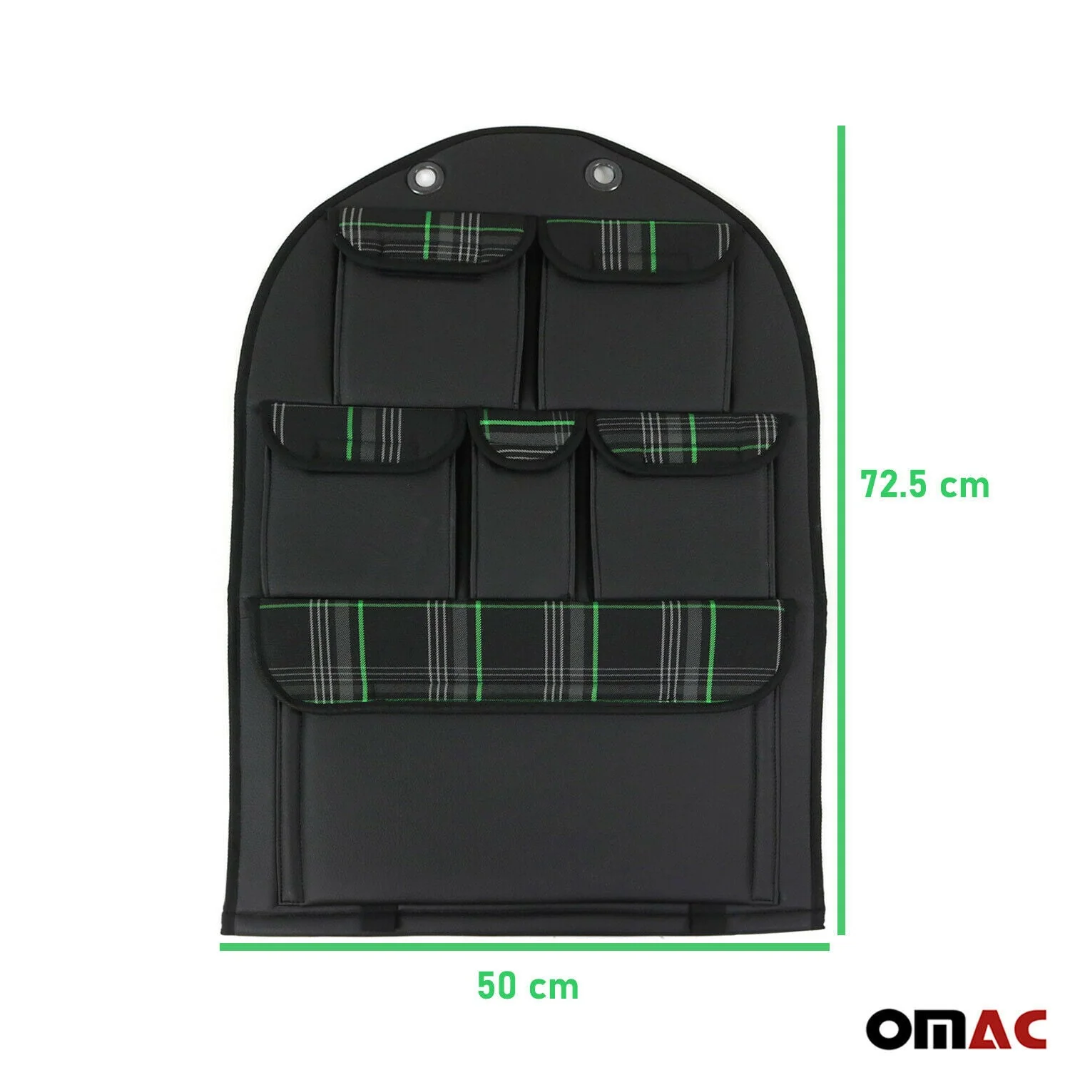 Autositz Organizer Rucksitztasche Organizer mit Tasche für VW T5 2003-2015 Grün - Image 12