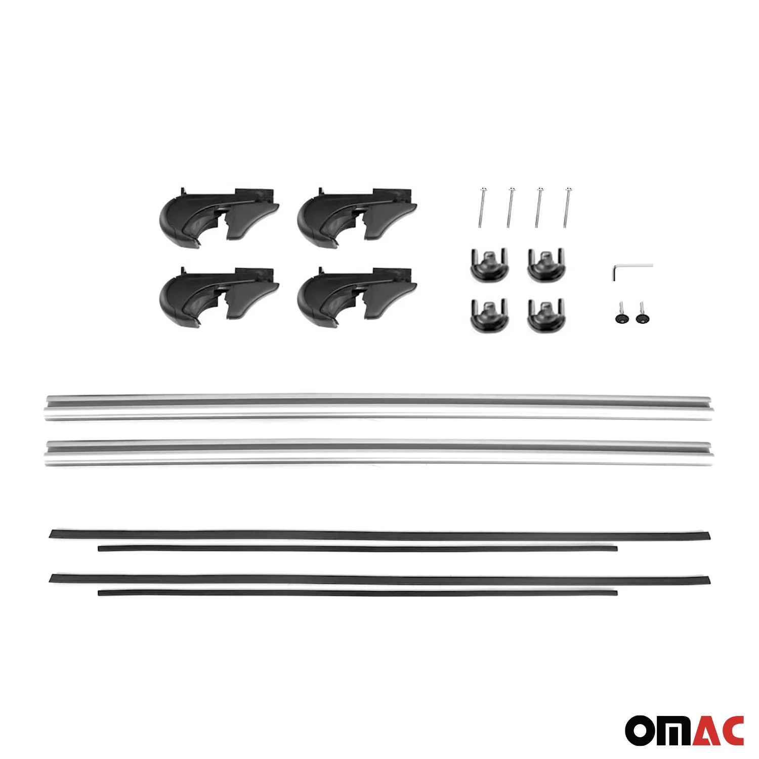 Dachträger für BMW 3er E91 5er E39 E61 Gepäckträger Grundträger Alu Schwarz 2x - Image 10