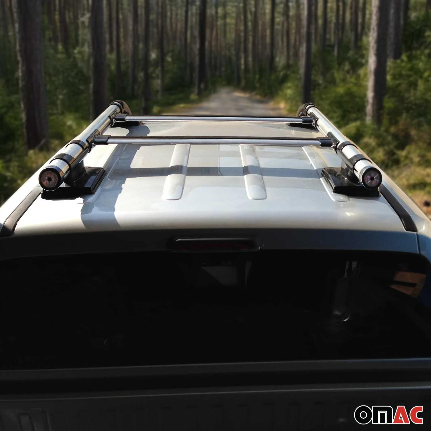 Dachreling & Dachträger Satz für Mazda BT-50 2007-2012 Alu Grau 4x - Image 8