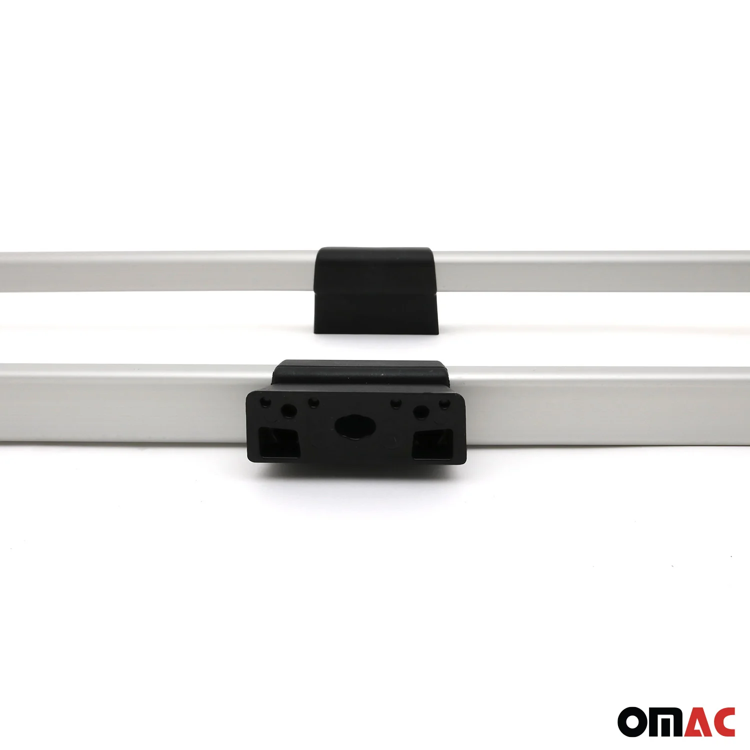 Dachreling + Dachträger für VW Caddy 2003-2015 L2 Langer Aluminium Silber 4x - Image 8