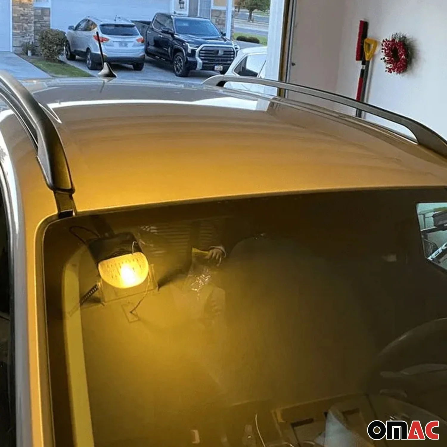 Dachreling Relingträger für Toyota Auris I 2007-2012 Aluminium Schwarz 2x - Image 7