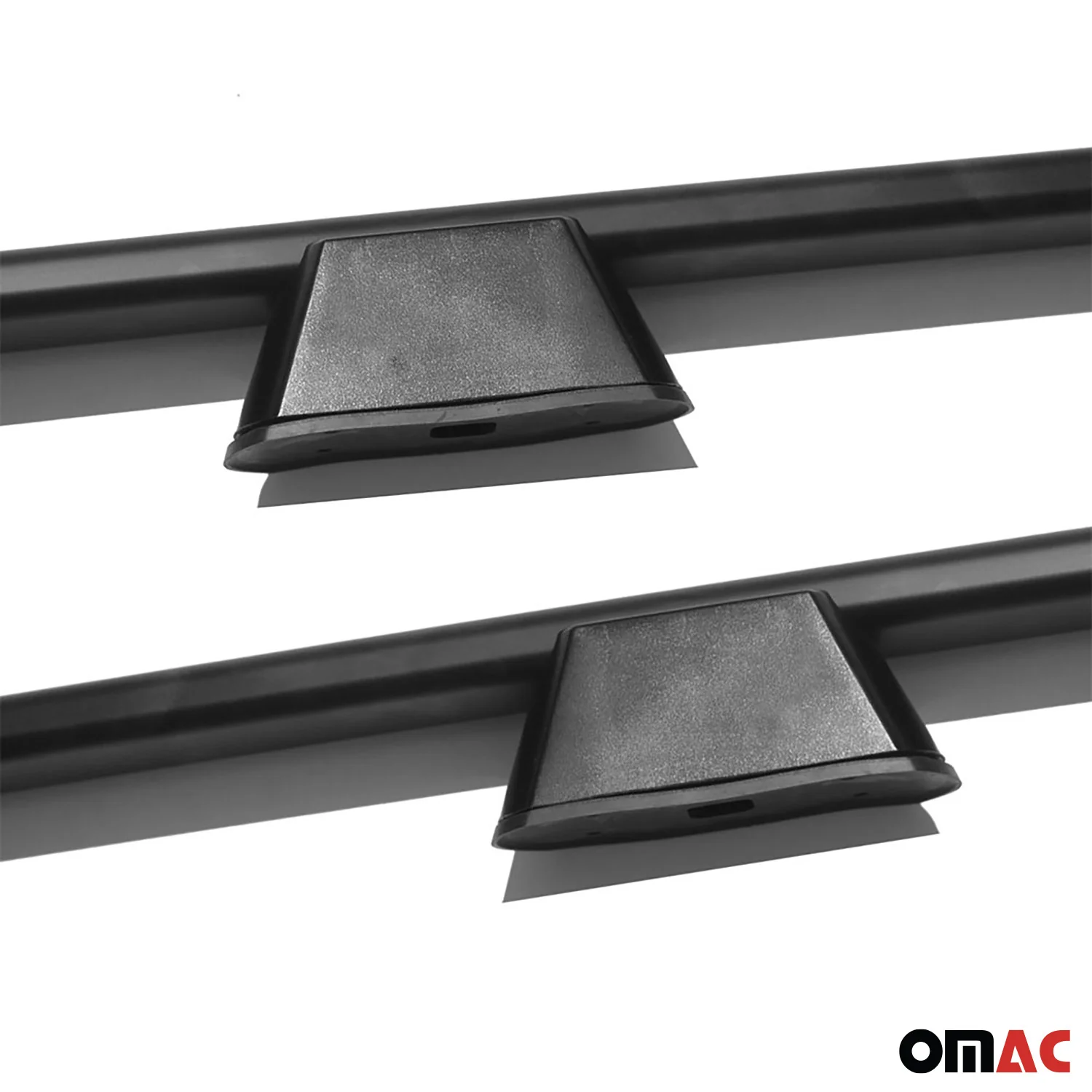 Dachreling Dachgepäckträger für VW Caddy 2020-2026 L2 Länger Alu Schwarz 2x - Image 7