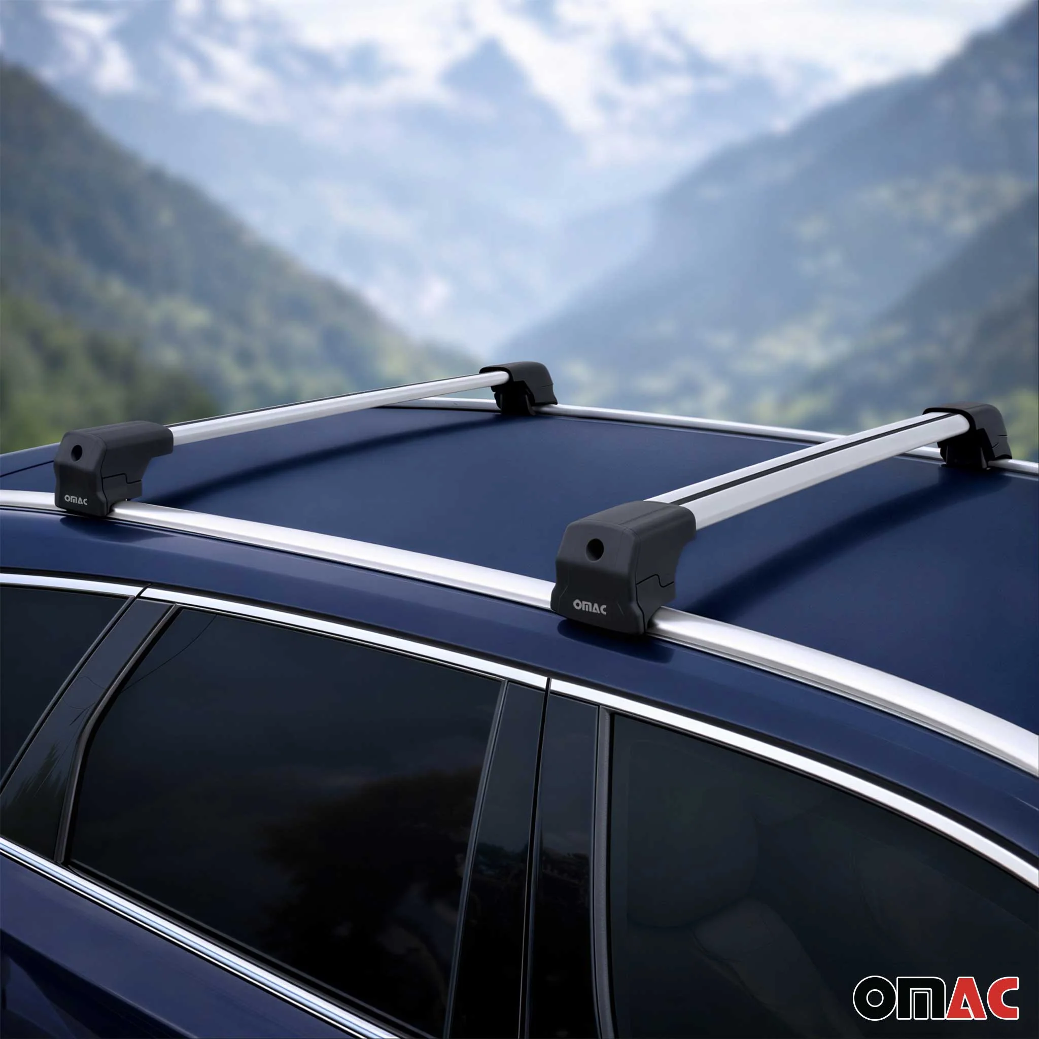 Dachträger Grundtäger für Audi Q7 2005-2015 75kg Aluminium Silber 2 tlg - Image 6