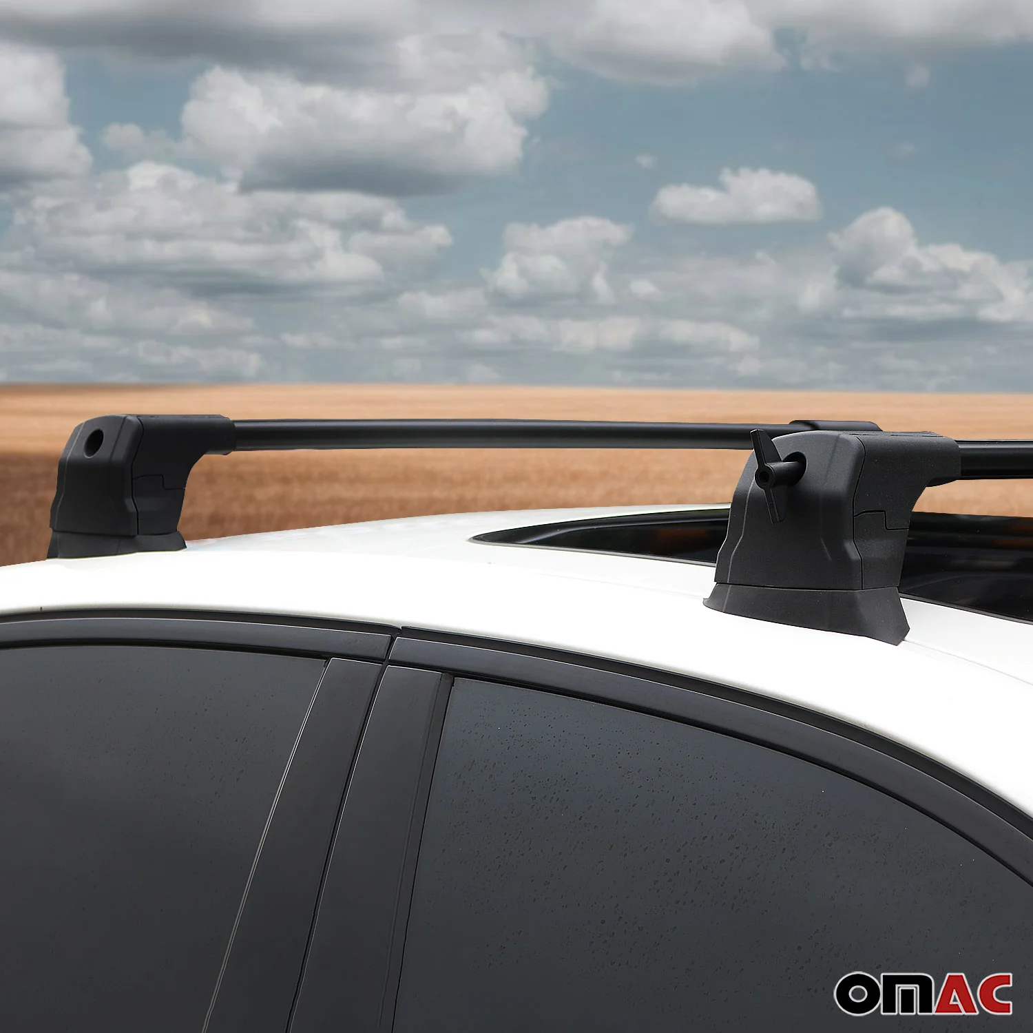 Dachträger Grundtäger für Mercedes C Klasse W204 Limo 2007-2014 75kg Alu Schwarz - Image 10
