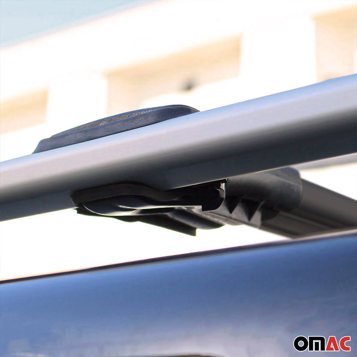 Dachträger Grundtäger für Daihatsu Terios 2006-2017 75kg Aluminium Schwarz 2 tlg - Image 5
