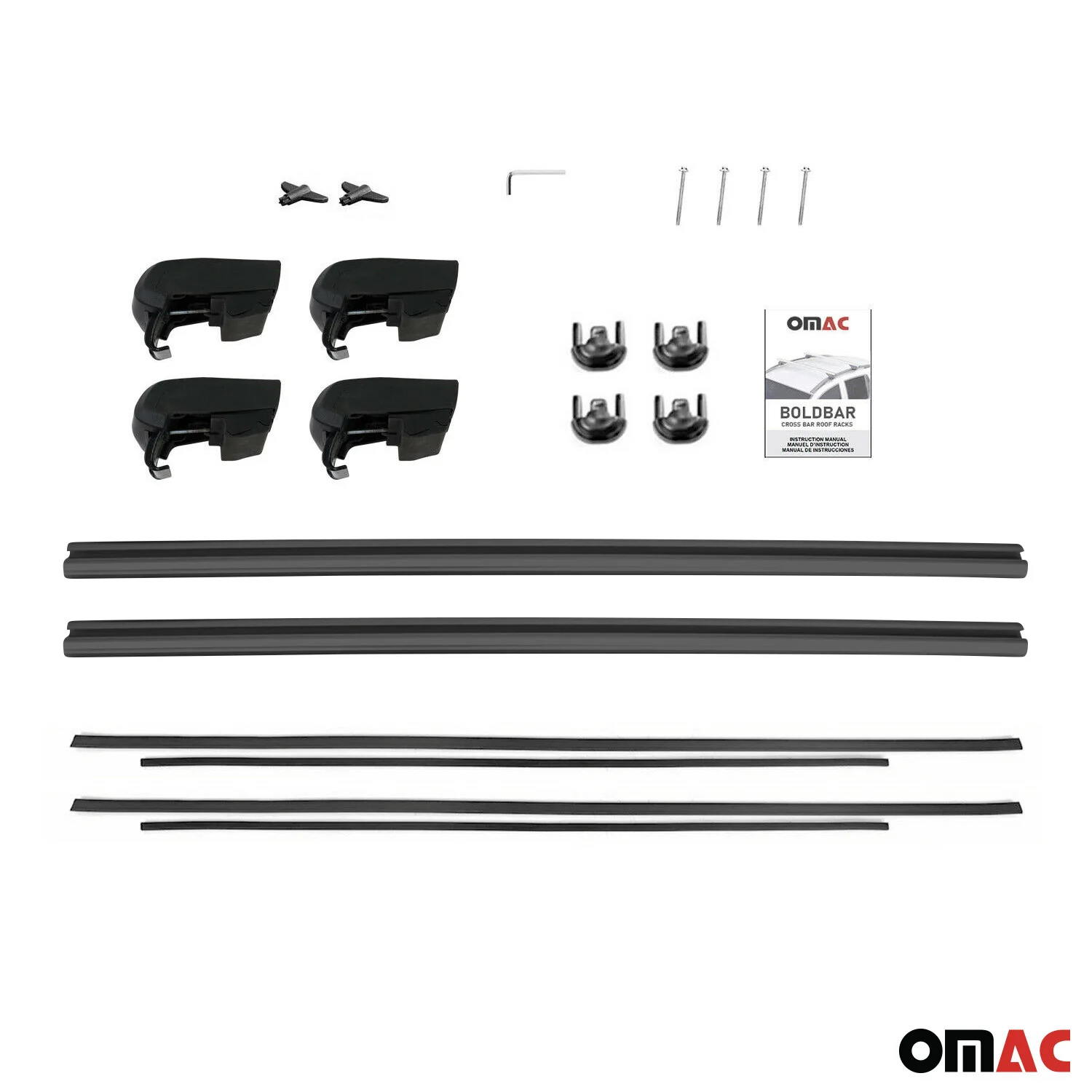 Dachträger Grundtäger für Lexus LX 570 SUV J200 2015-2021 75kg Alu Schwarz 2 tlg - Image 10