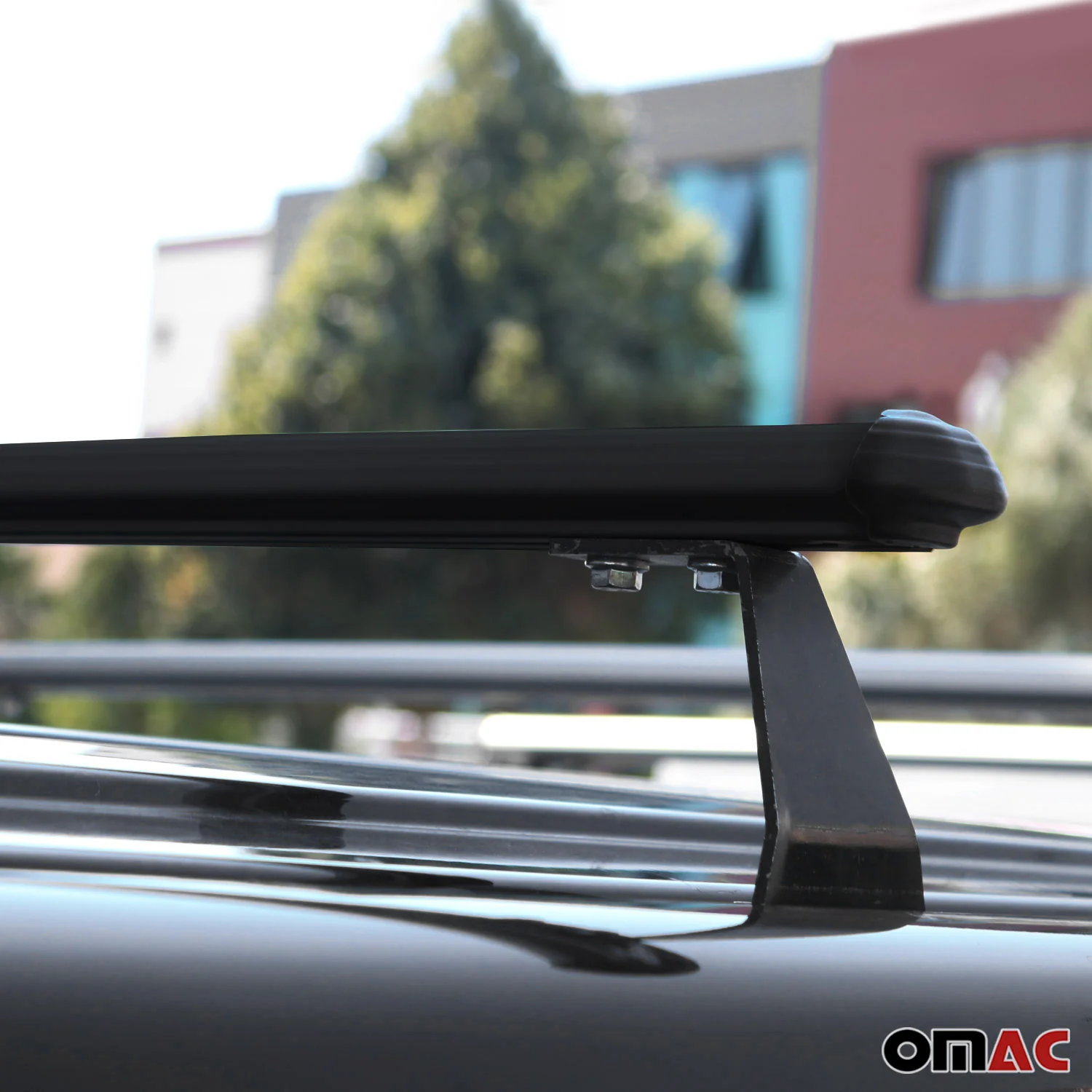 Dachträger Grundtäger für Nissan NV200 2009-2020 75kg Aluminium Schwarz 2tlg - Image 6