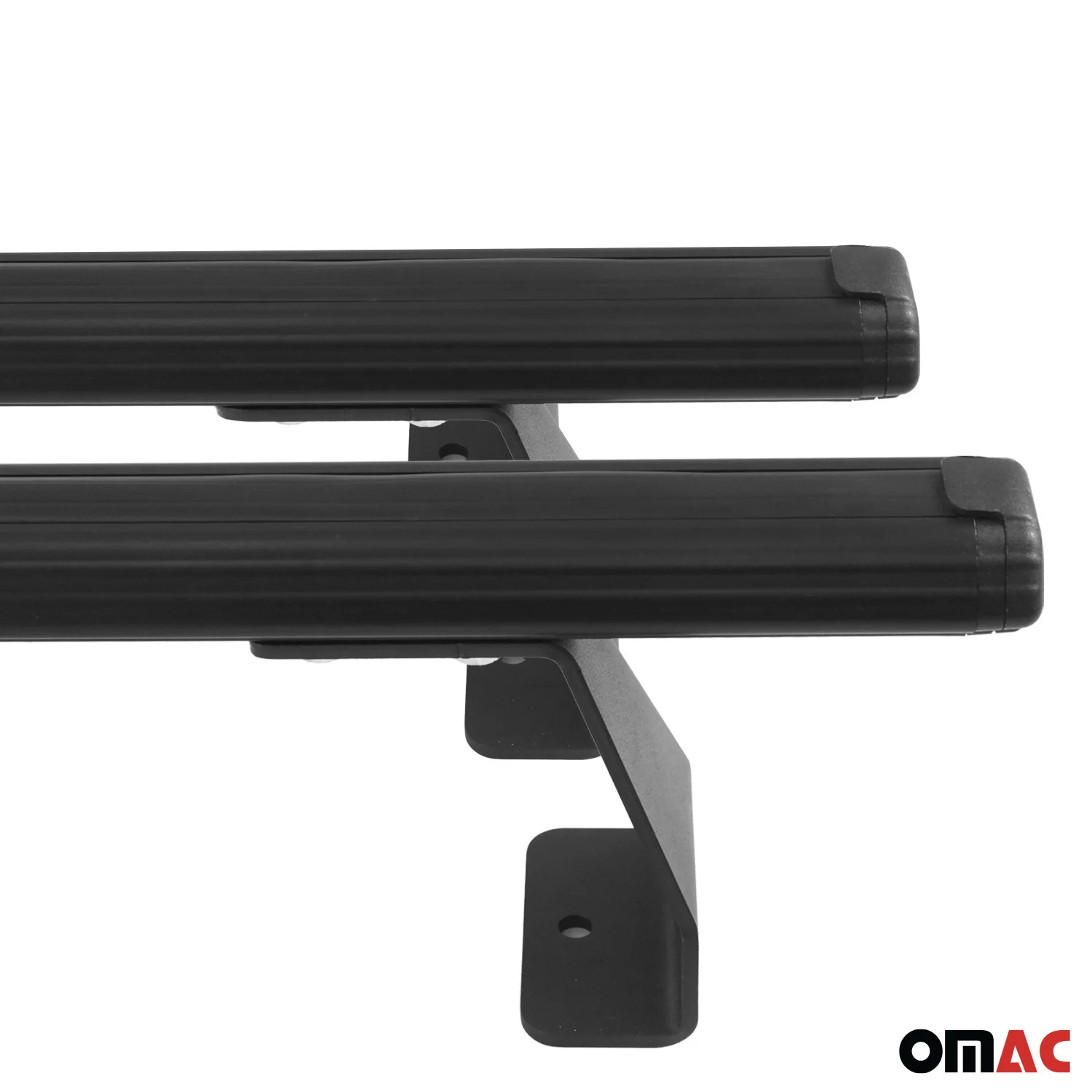 Dachträger Grundtäger für Nissan NV200 2009-2020 75kg Aluminium Schwarz 2tlg - Image 7