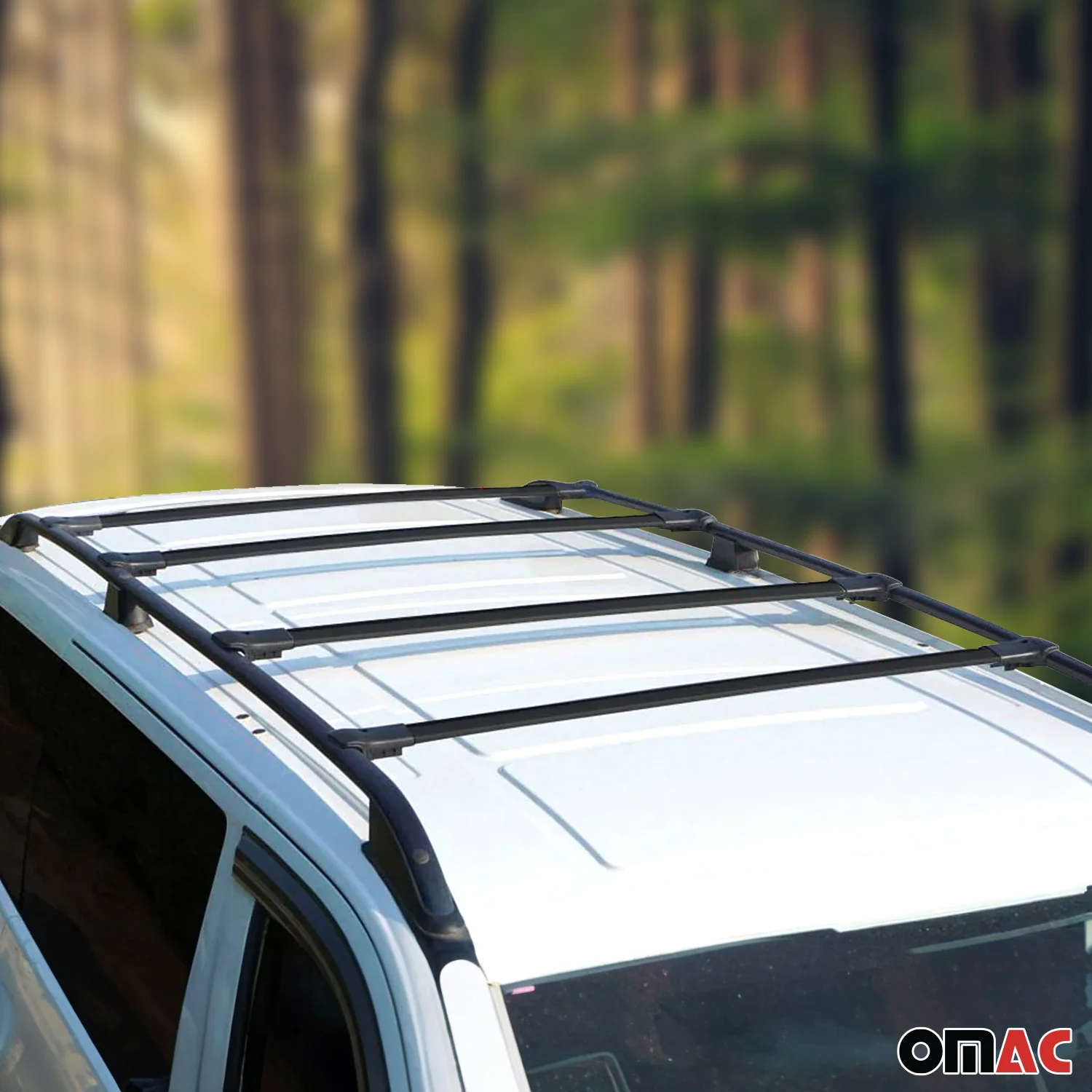 Dachträger Grundtäger für Peugeot Boxer 2006-2014 75kg Aluminium Schwarz 4 tlg - Image 3