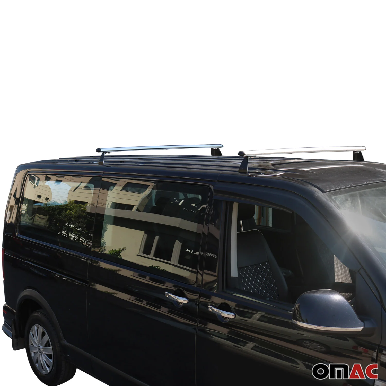 Dachträger Grundtäger für VW T7 Multivan 2021-2026 75kg Aluminium Silber 2x - Image 3