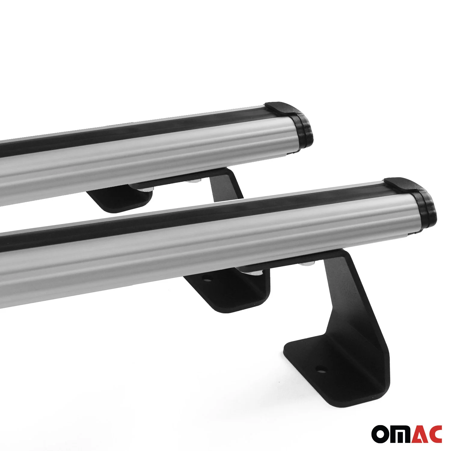 Dachträger Grundtäger für VW Caddy 2004-2015 75kg Aluminium Silber 2 tlg - Image 12