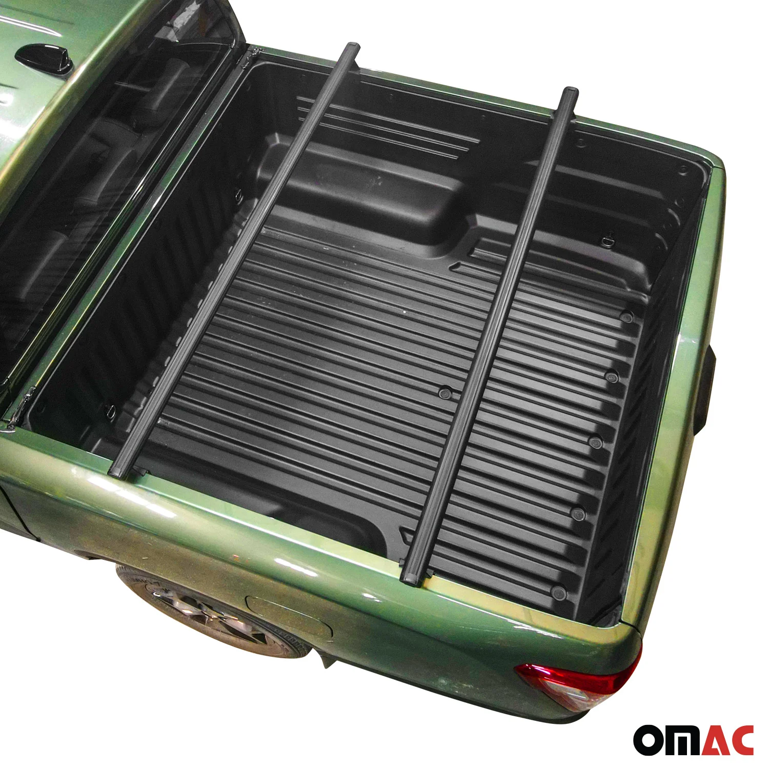 Dachträger Ladeflächenträger Querträger für VW Amarok 2010-2020 Alu Schwarz 2x - Image 2