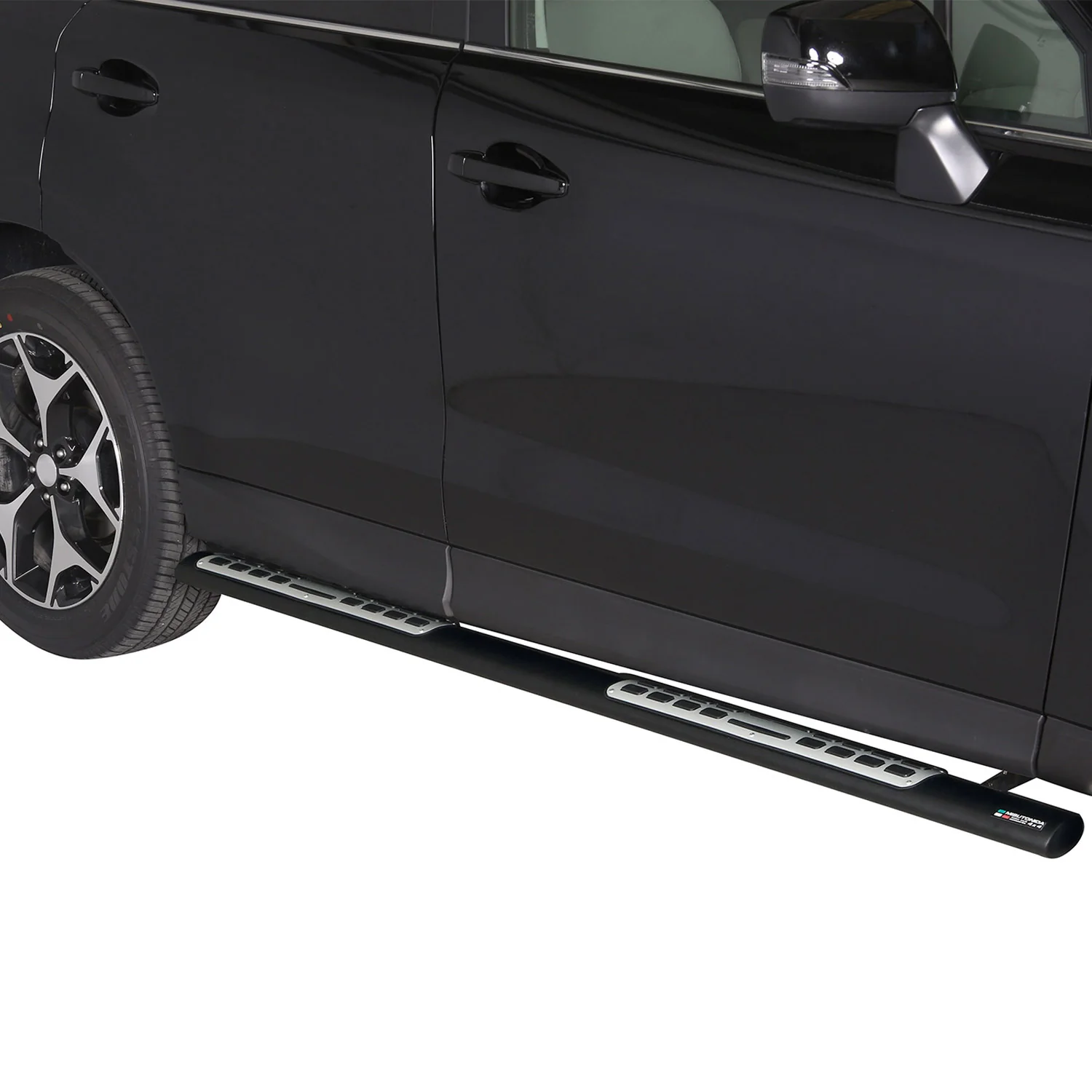 Seitenschweller Schwellerrohre für Subaru Forester IV 2013-15 Pre-FL Schwarz 2x - Image 2