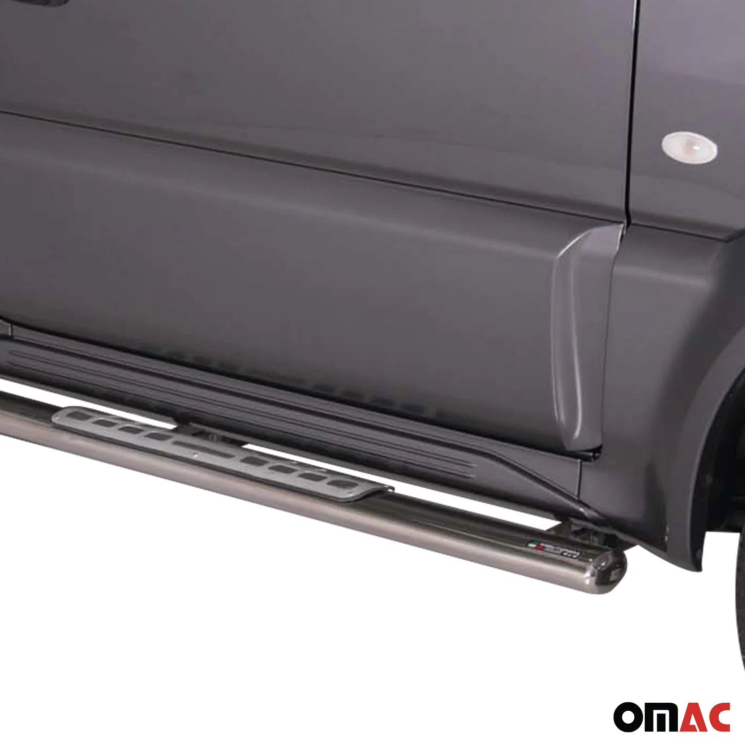 Edelstahl Seitenschweller Schwellerrohre für Suzuki Jimny 2012-2017 Silber - Image 3