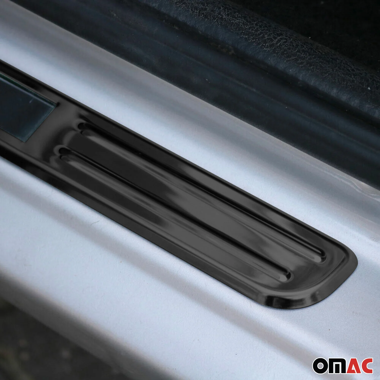 Einstiegsleisten Schweller Exclusive für Dacia Logan 2005-2022 Chrom Dunkel 4x - Image 6