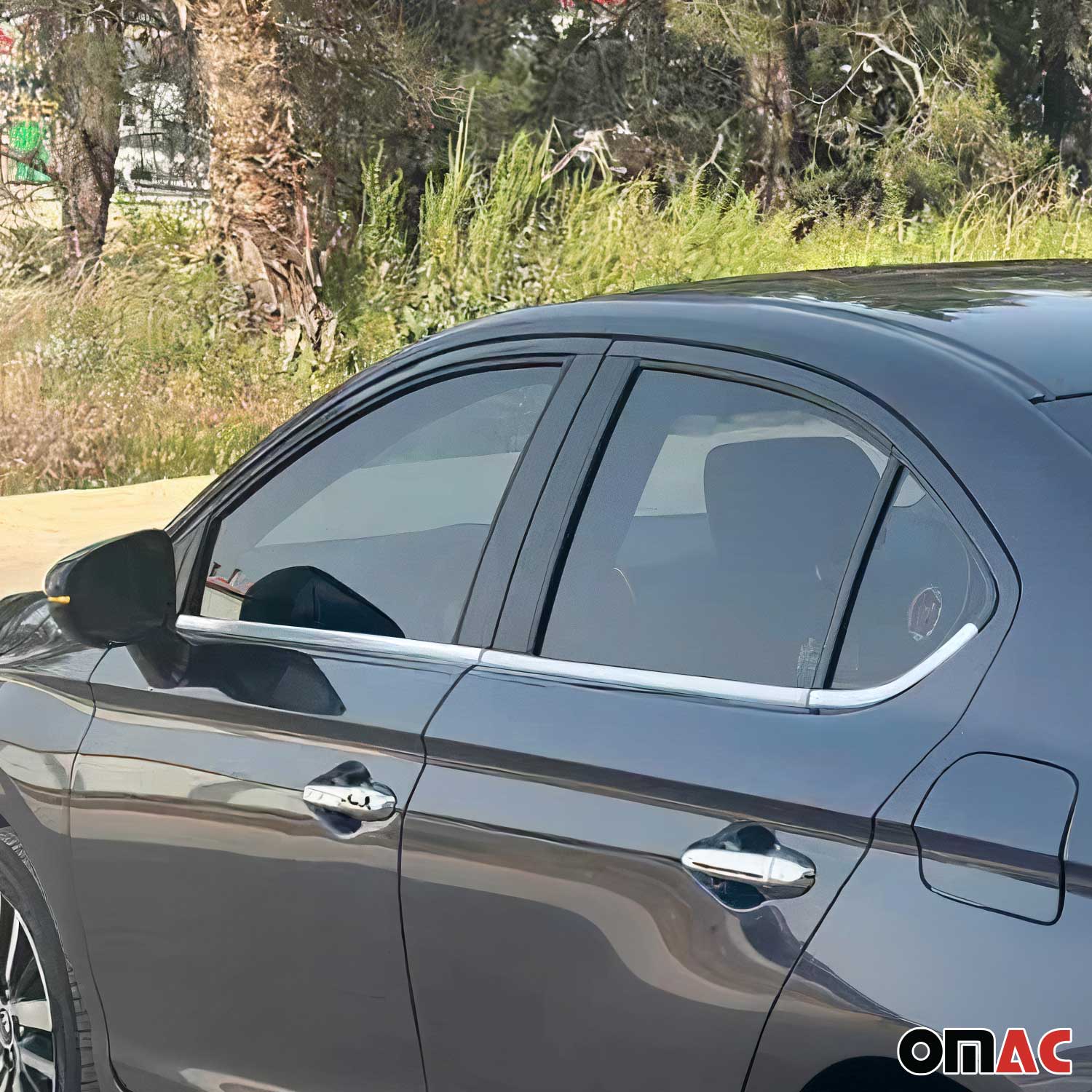 Fensterleisten Zierleisten für Honda City Stufenheck 2020-2026 Edelstahl 6tlg - Image 3