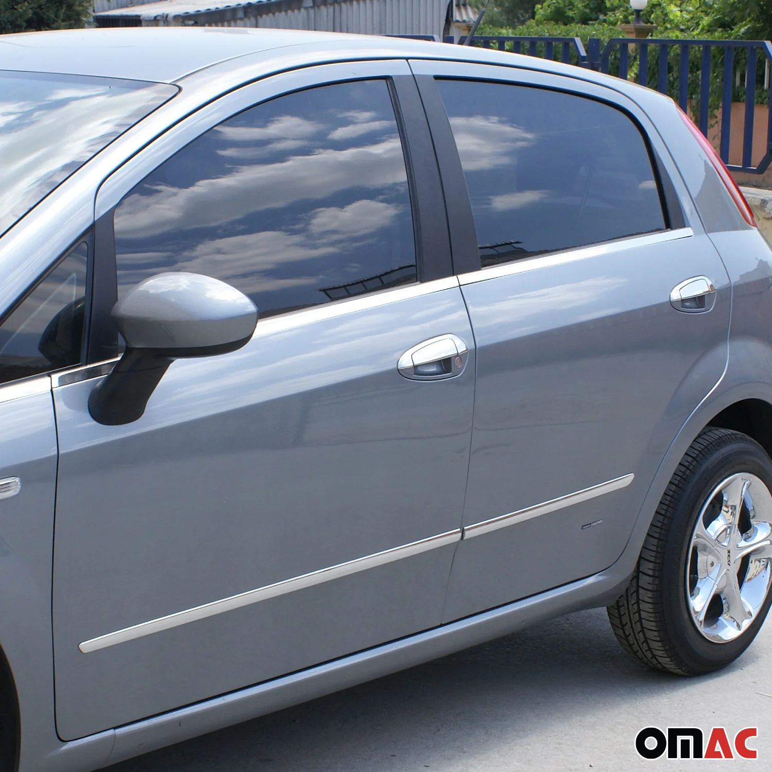 Fensterleisten Zierleisten für Fiat Palio 1996-2000 Edelstahl Chrom 6tlg - Image 2