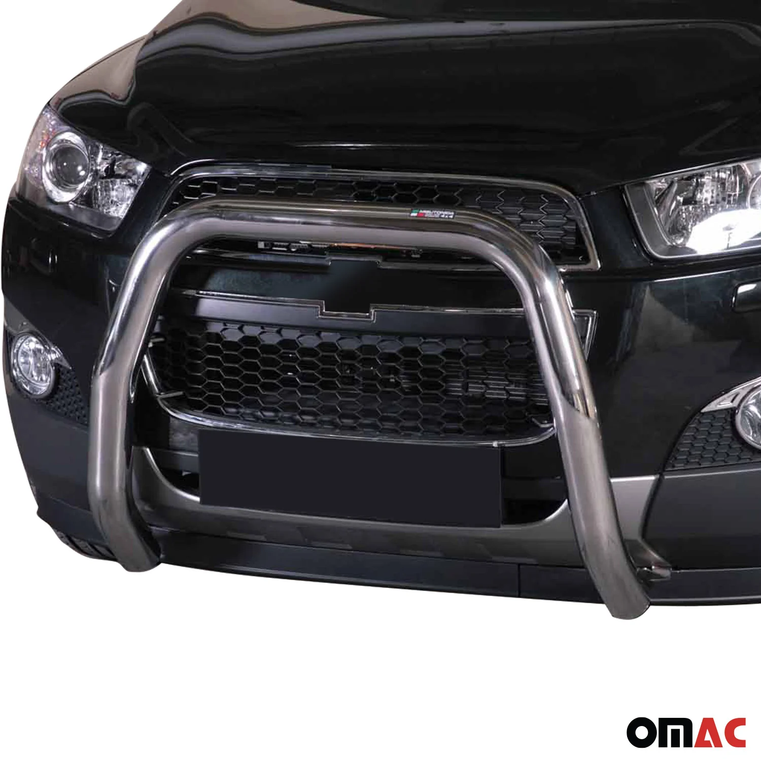 Frontbügel Frontschutzbügel für Chevrolet Captiva 2011-2016 ø76mm Stahl Silber - Image 2