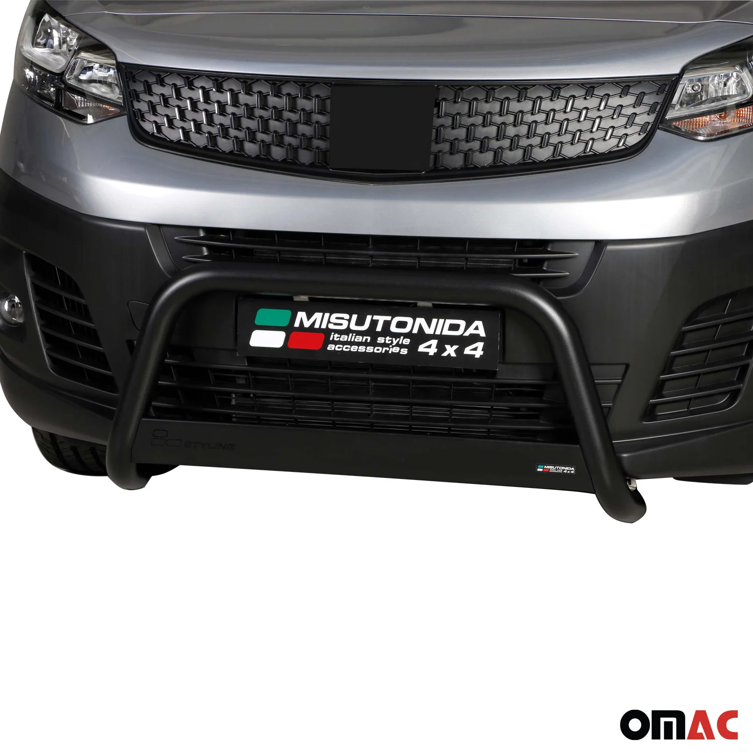 Frontbügel Frontschutzbügel für Fiat Scudo 2022-2026 ø63mm Stahl Schwarz Schutz - Image 2