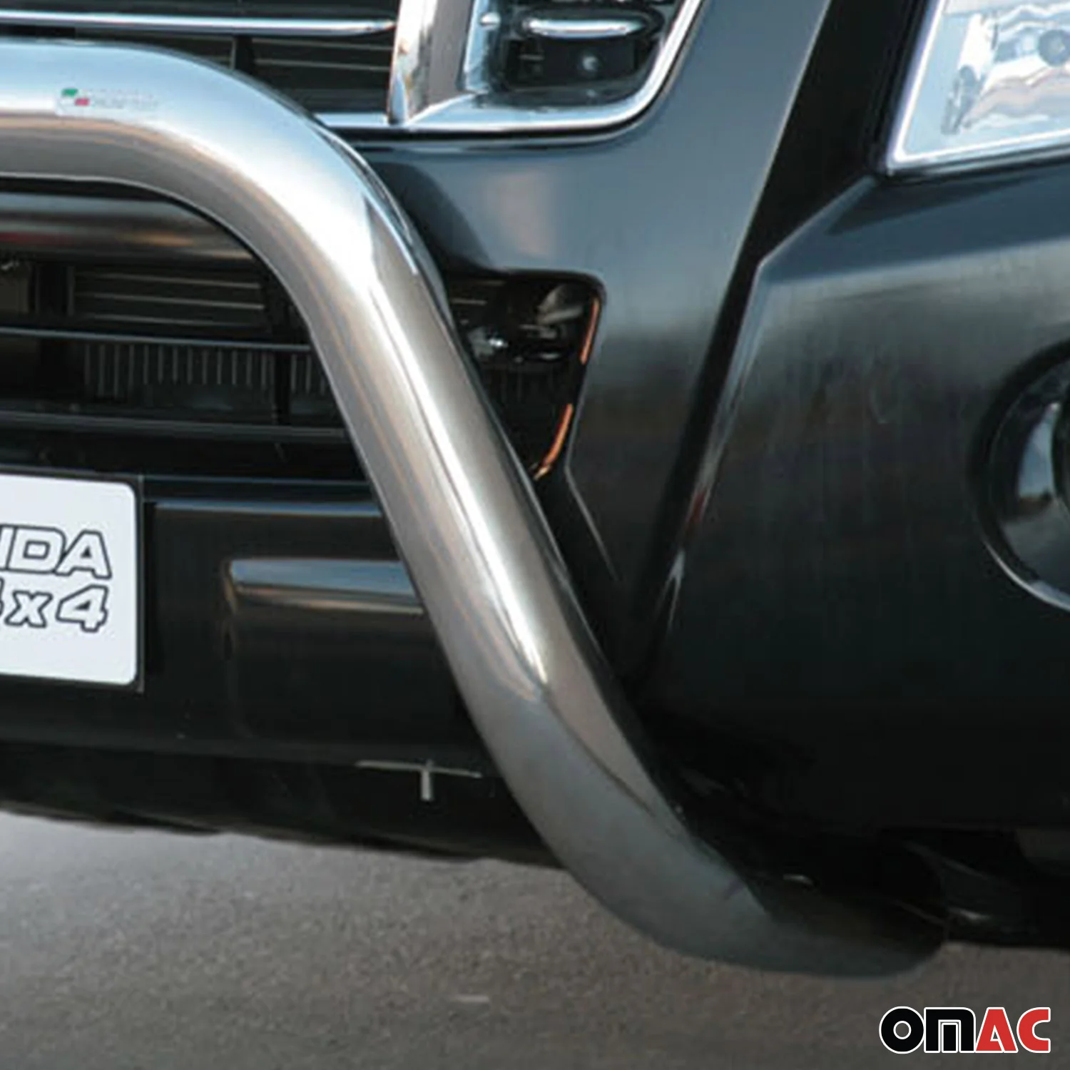 Frontbügel Frontschutzbügel für Isuzu D-Max 2006-2012 ø76mm Stahl Silber Schutz - Image 3