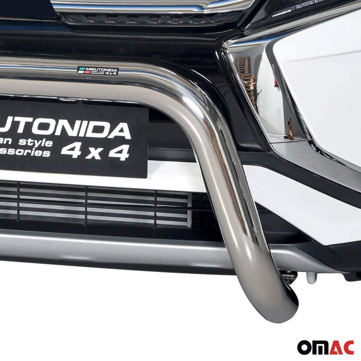 Frontbügel Frontschutzbügel für Mitsubishi Eclipse Cross 2018-2020 ø76 Stahl - Image 3