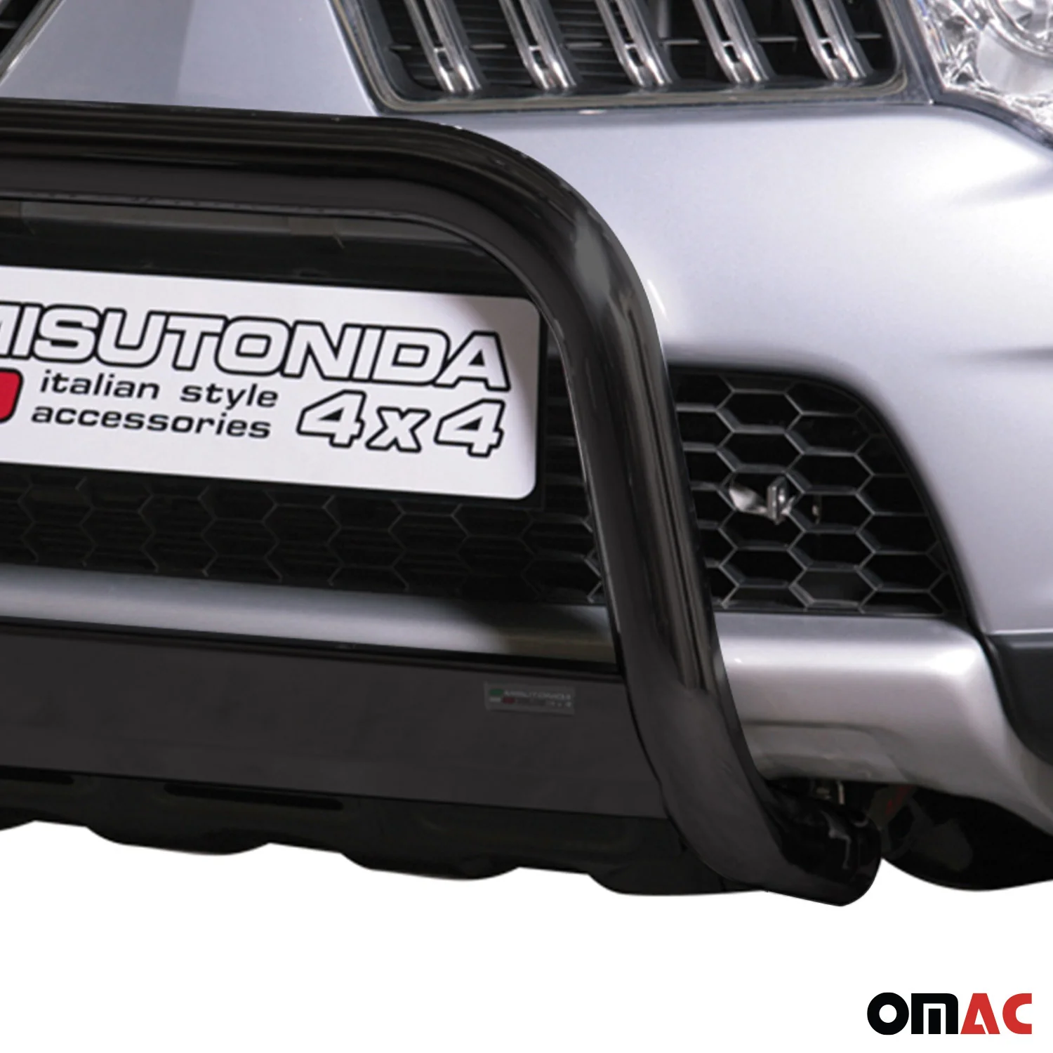Frontbügel Frontschutzbügel für Mitsubishi L200 2010-2015 ø63mm Stahl Schwarz - Image 3