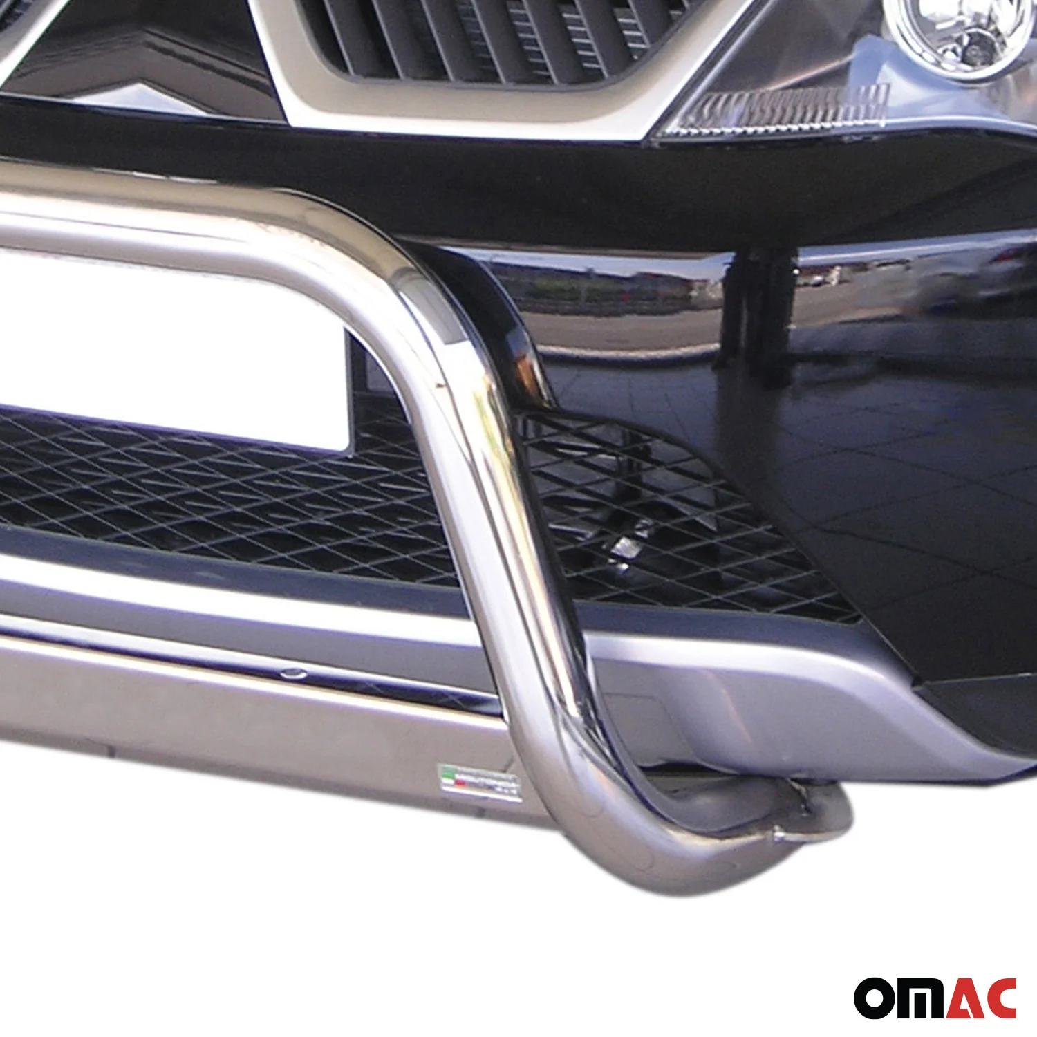 Frontbügel Frontschutzbügel für Mitsubishi Outlander 2007-2009 ø63 Stahl Silber - Image 3