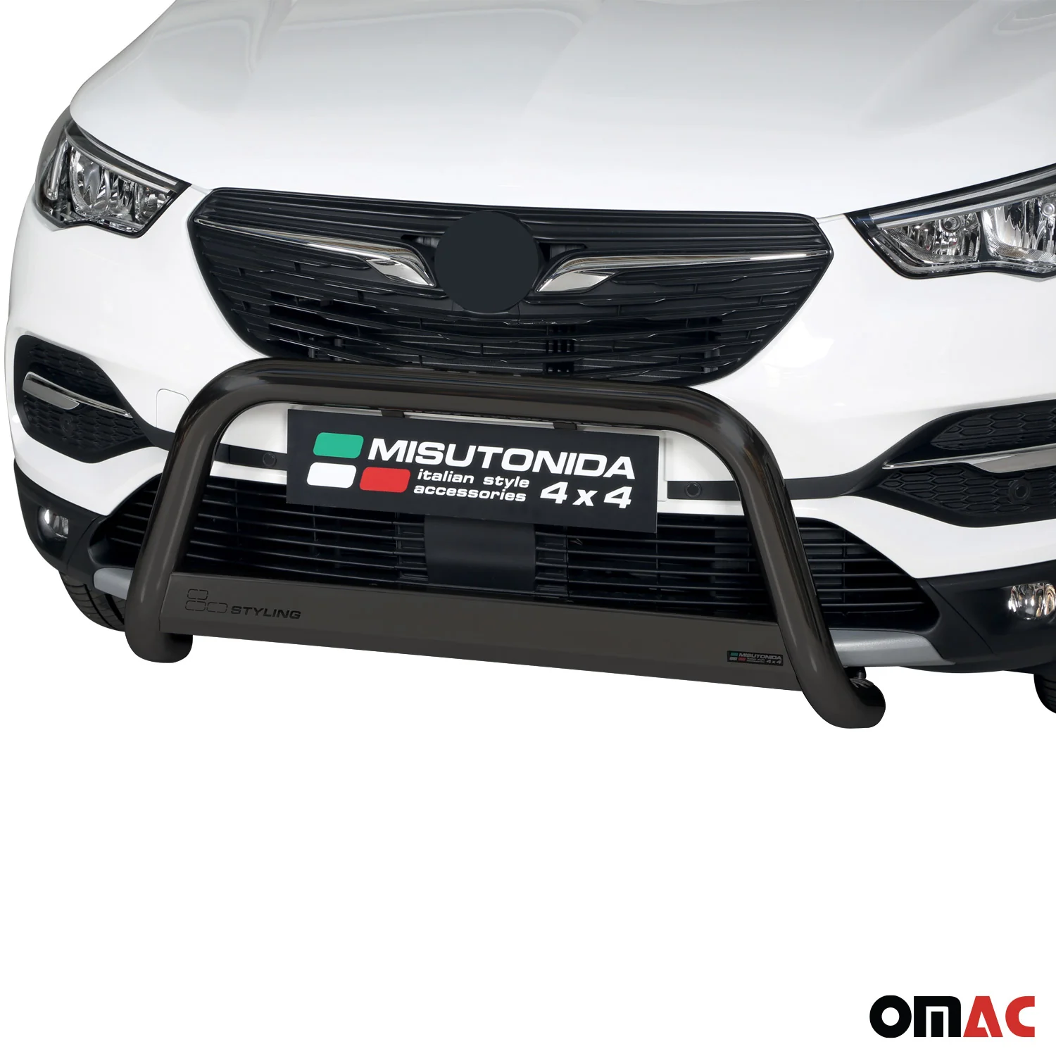 Frontbügel Frontschutzbügel für Opel Grandland X 2017-2024 ø63mm Stahl Schwarz - Image 2