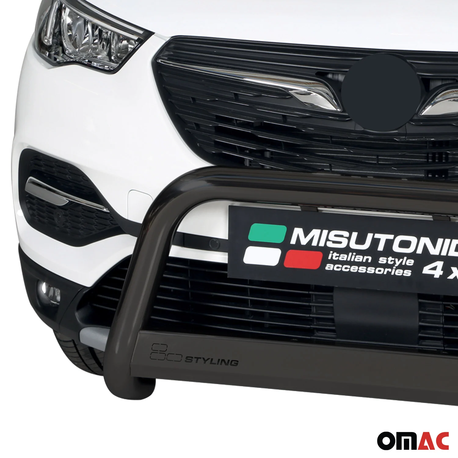 Frontbügel Frontschutzbügel für Opel Grandland X 2017-2024 ø63mm Stahl Schwarz - Image 3