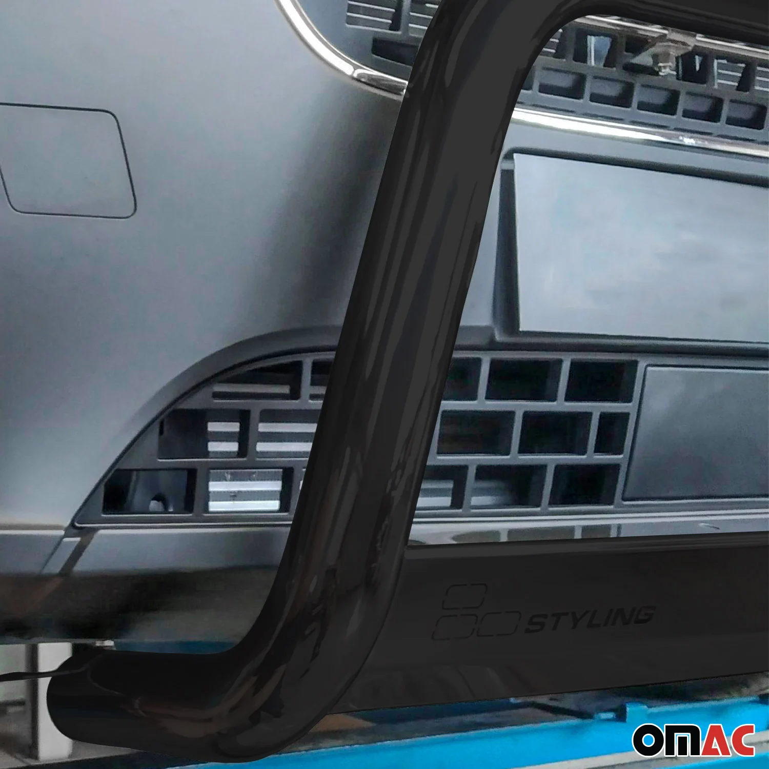 Frontbügel Frontschutzbügel für Suzuki Jimny 2006-2012 ø63mm Edelstahl Schwarz - Image 5