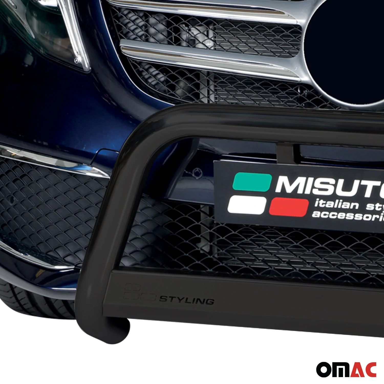 Frontbügel Frontschutzbügel für Mercedes Class 2020-2026 FL ø63mm Stahl Schwarz - Image 3