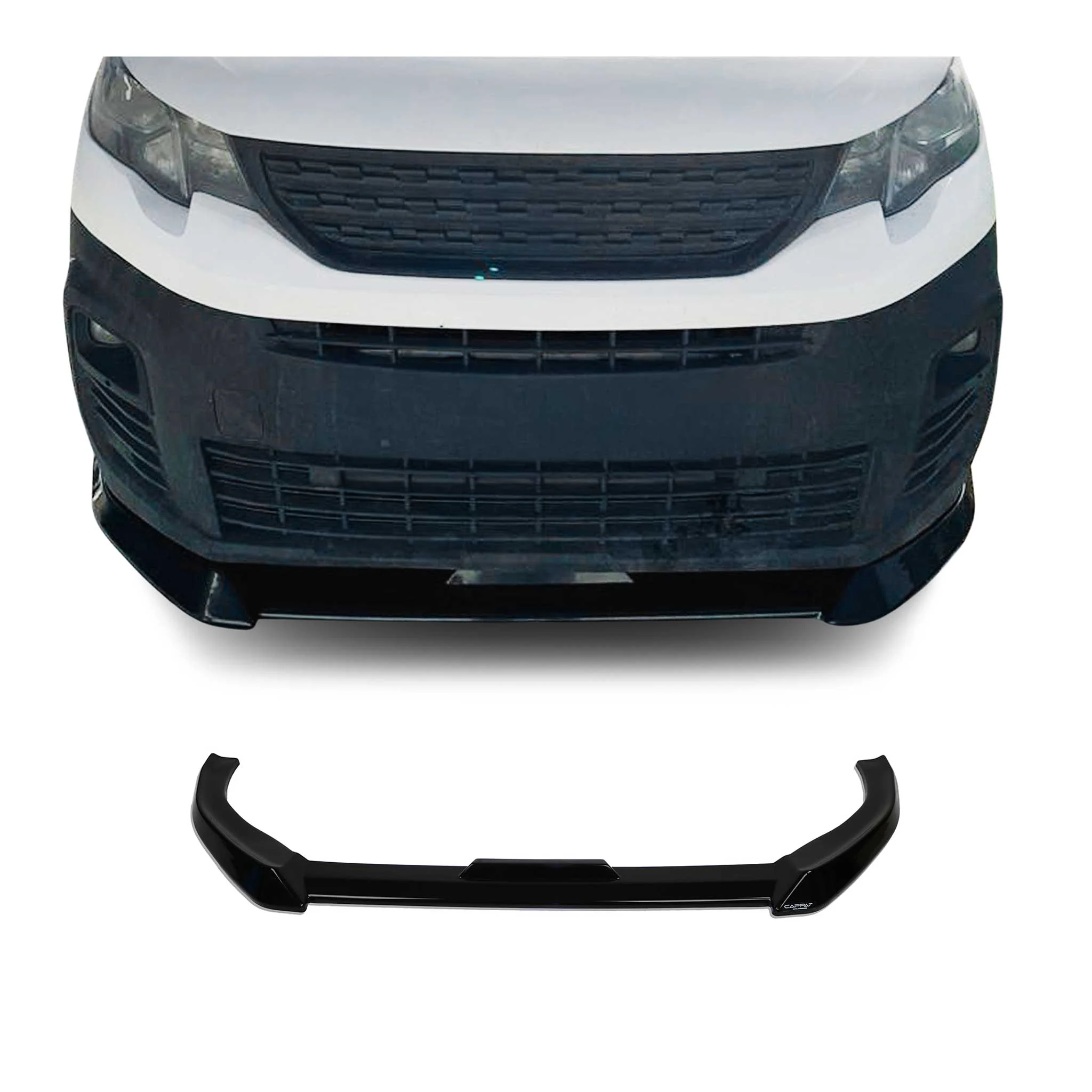 Frontspoiler Frontschürzen-Splitter für Peugeot Rifter Citroen Berlingo 2018-26