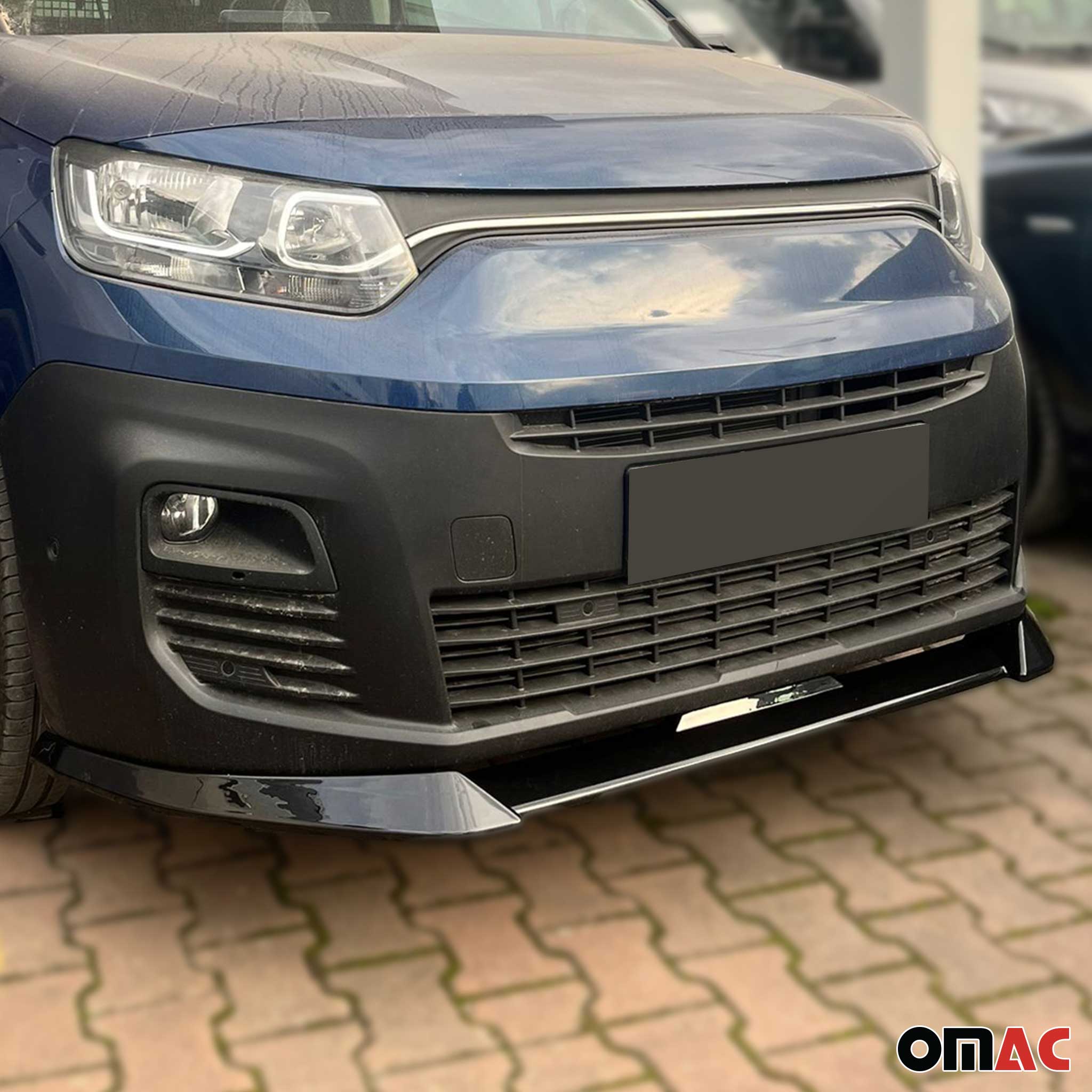 Frontspoiler Frontschürzen-Splitter für Peugeot Rifter Citroen Berlingo 2018-26 - Image 3