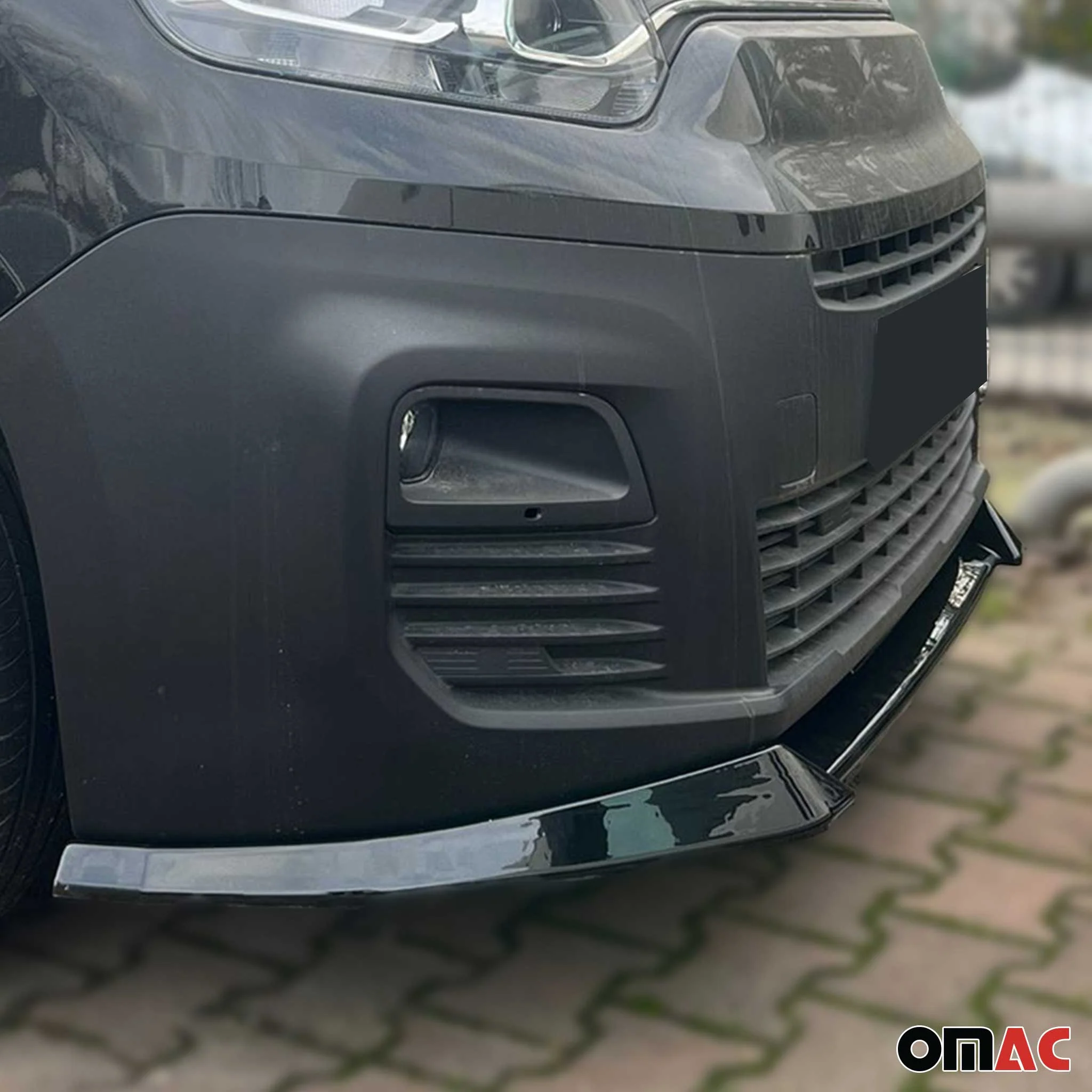 Frontspoiler Frontschürzen-Splitter für Peugeot Rifter Citroen Berlingo 2018-26 - Image 4